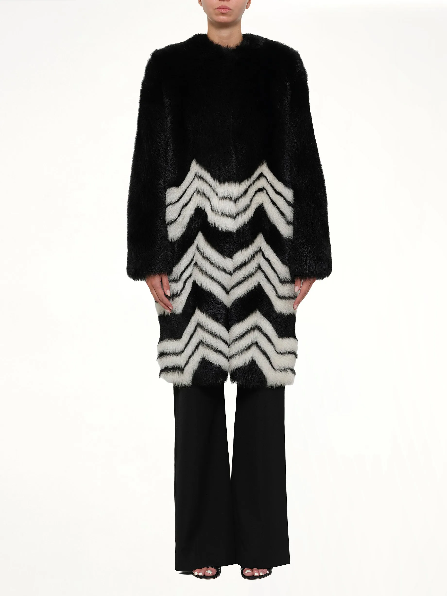 Short Coat in Black sold by MARAIS product image thumbnail 2