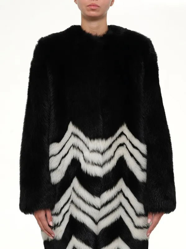 Short Coat in Black made by Givenchy