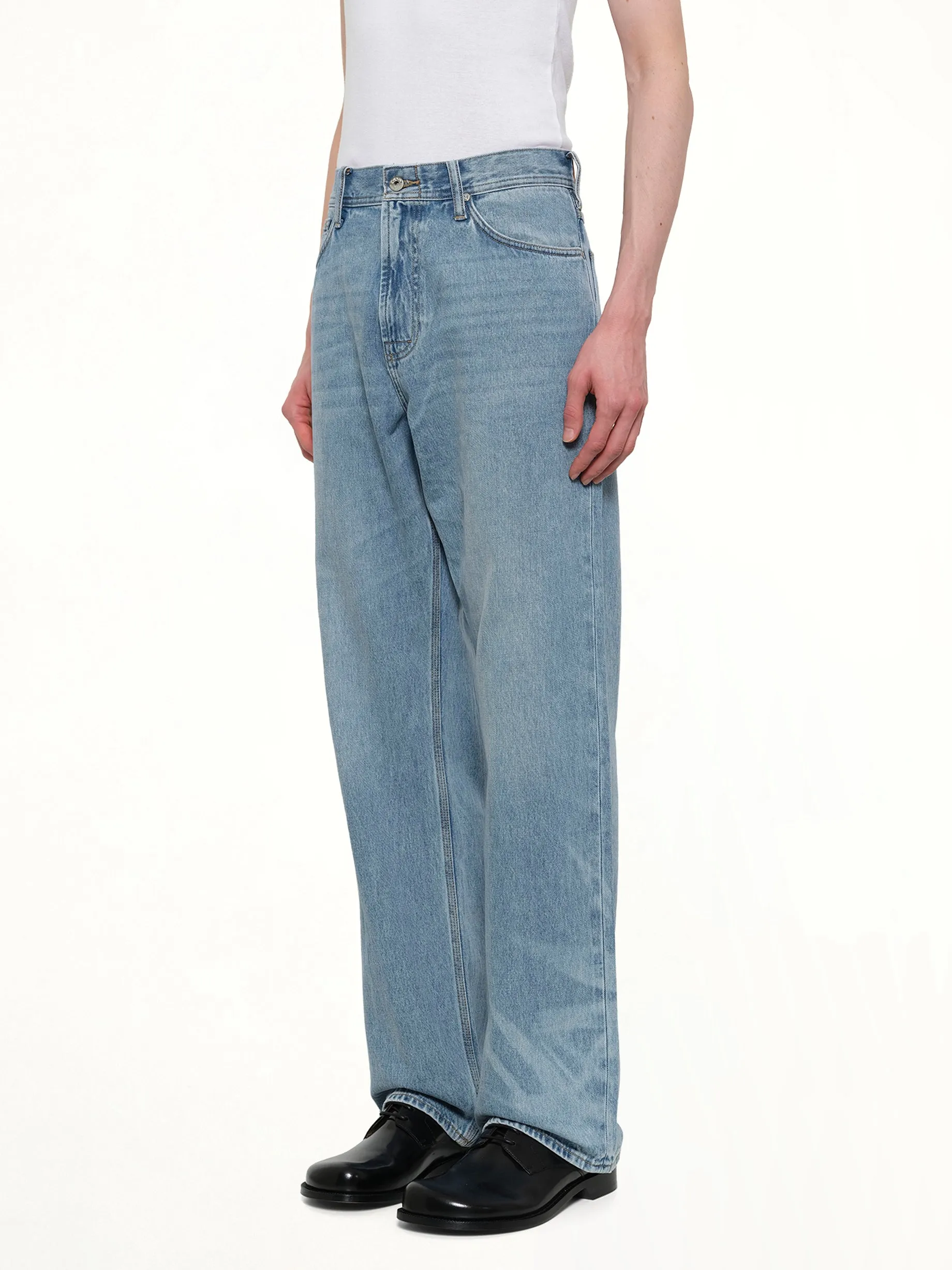 FCW x Lee Straight Jeans in Light Shade sold by MARAIS product image thumbnail 3
