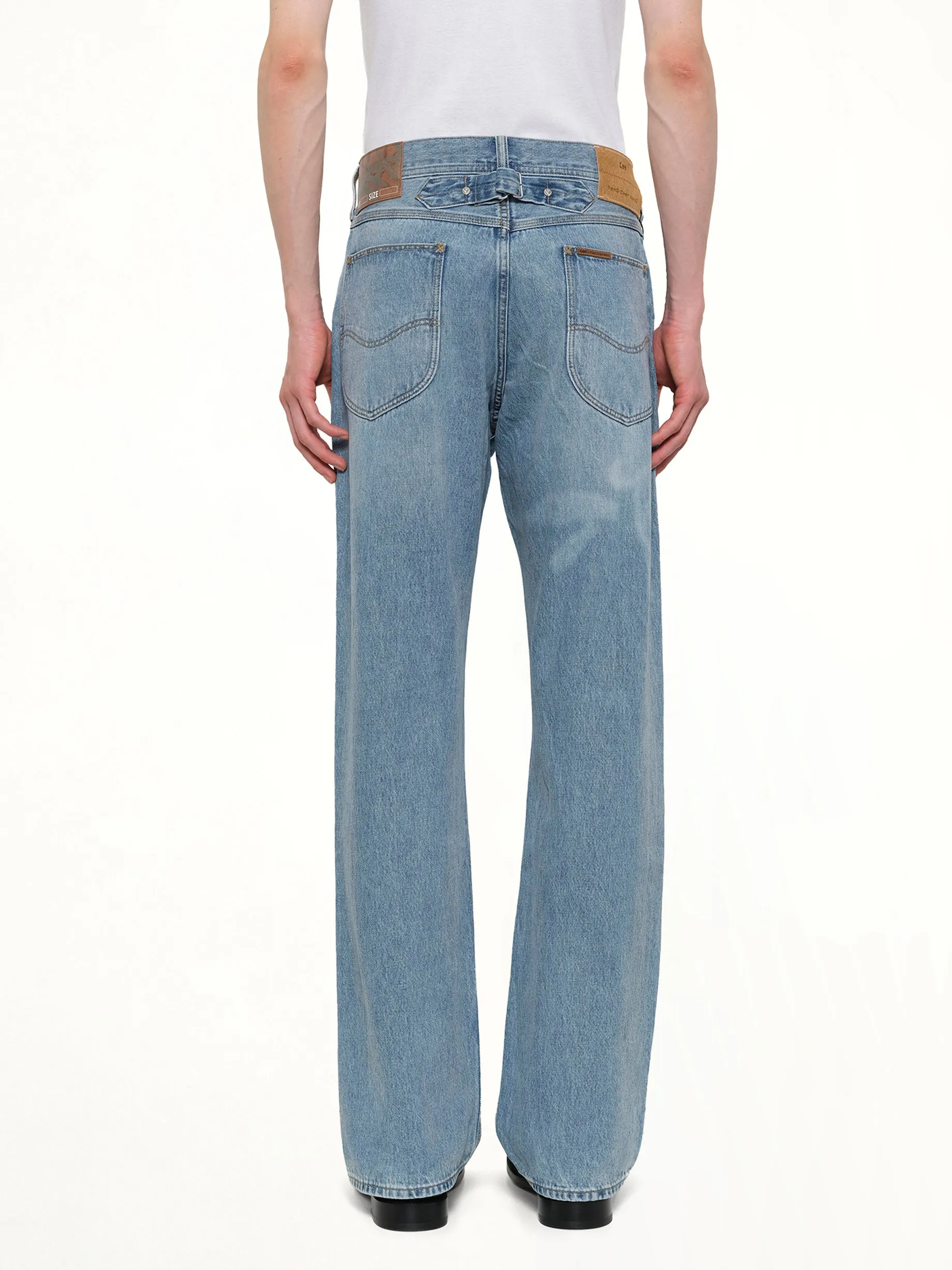 FCW x Lee Straight Jeans in Light Shade sold by MARAIS product image thumbnail 5