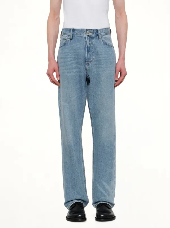FCW x Lee Straight Jeans in Light Shade made by Feng Chen Wang