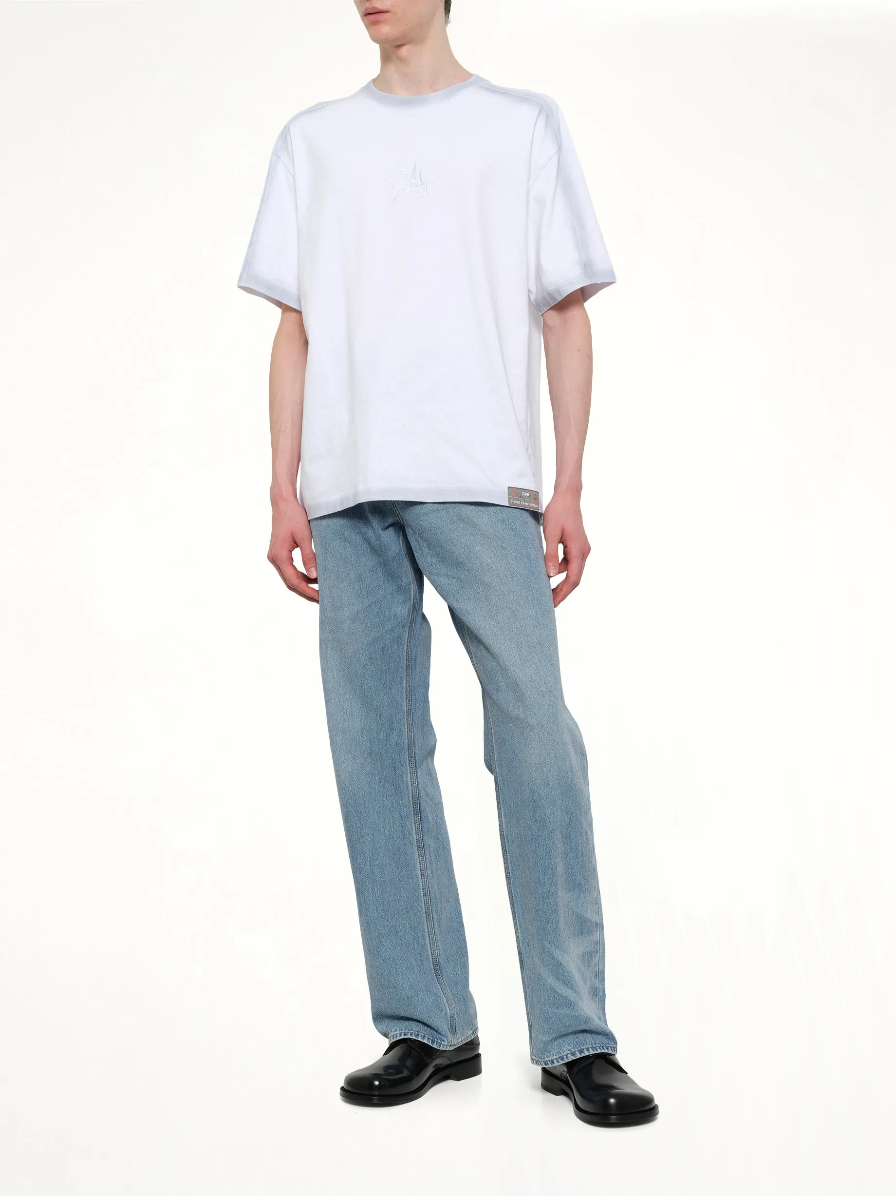FCW x Lee T-Shirt in White sold by MARAIS product image thumbnail 4