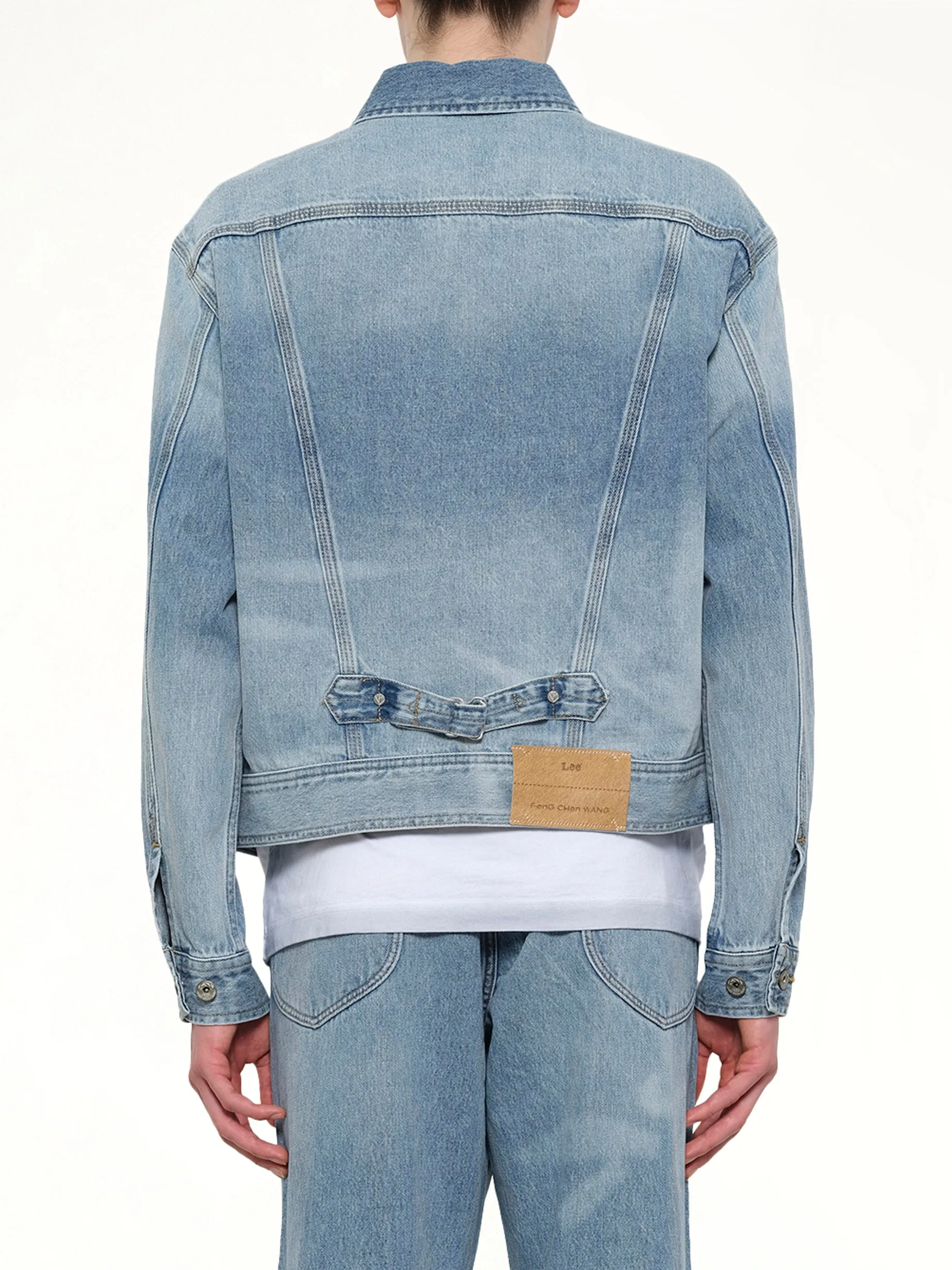 FCW x Lee Denim Jacket in Light Shade sold by MARAIS product image thumbnail 5