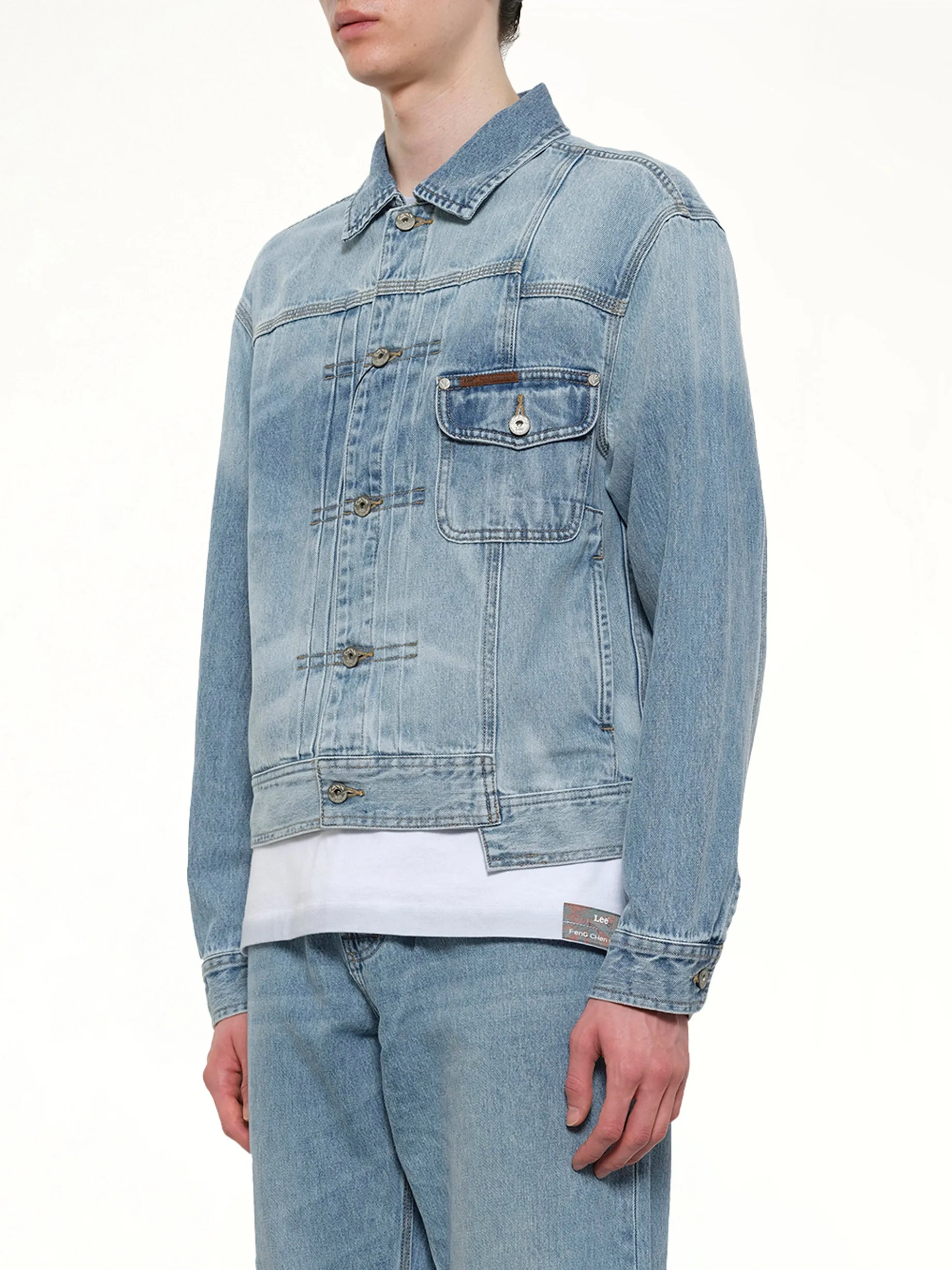 FCW x Lee Denim Jacket in Light Shade sold by MARAIS product image thumbnail 3