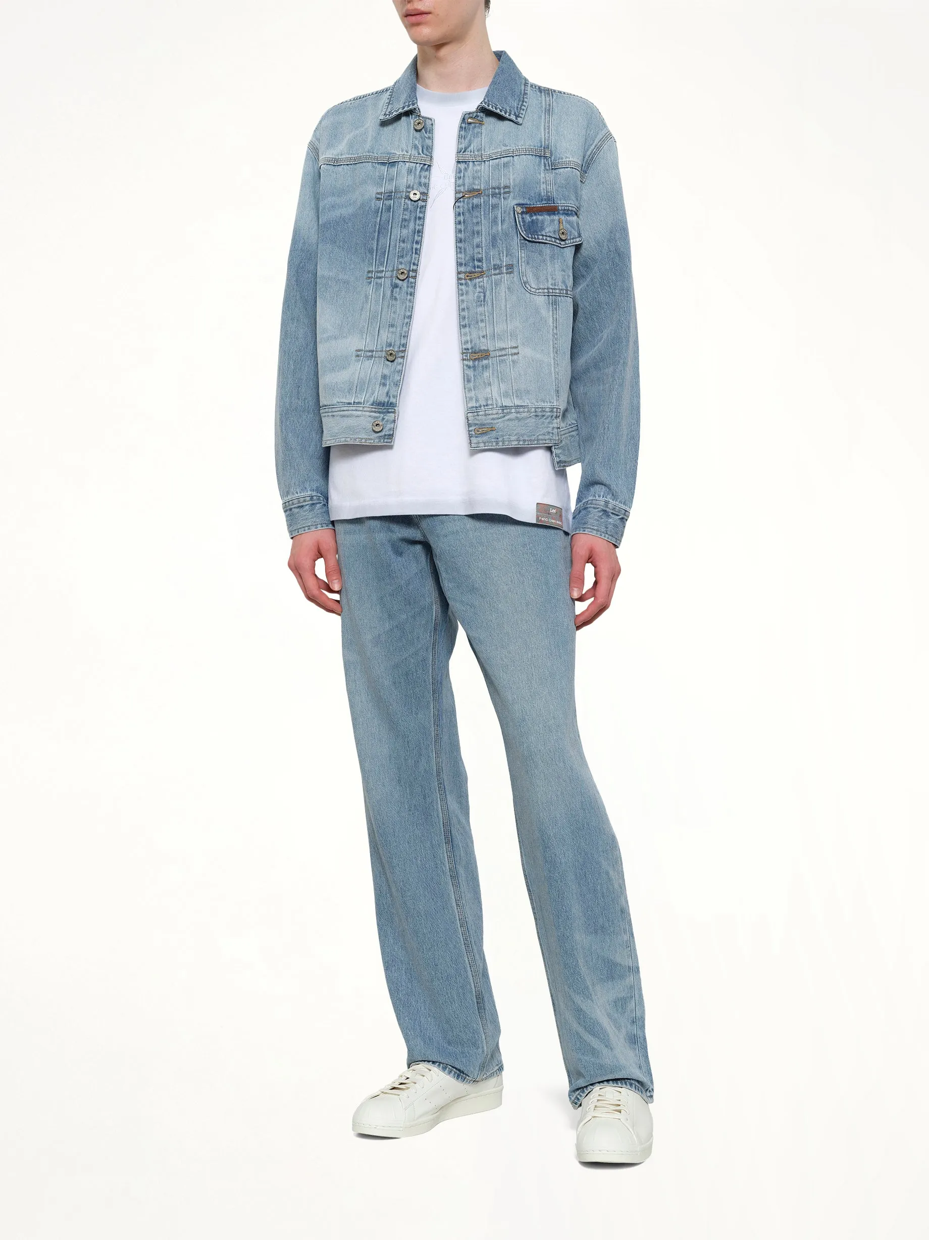 FCW x Lee Denim Jacket in Light Shade sold by MARAIS product image thumbnail 4