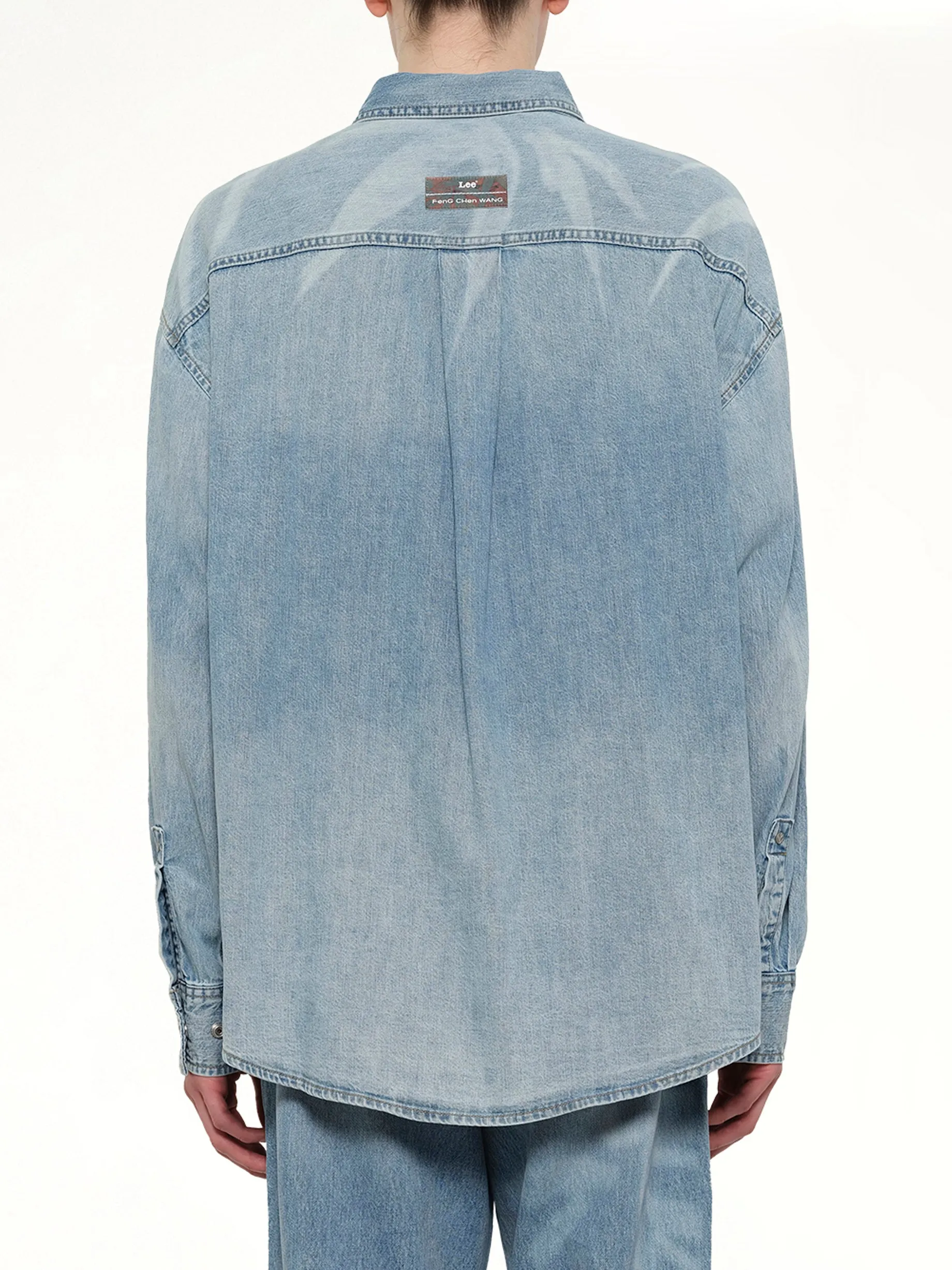FCW x Lee Denim Shirt in Light Shade sold by MARAIS product image thumbnail 5