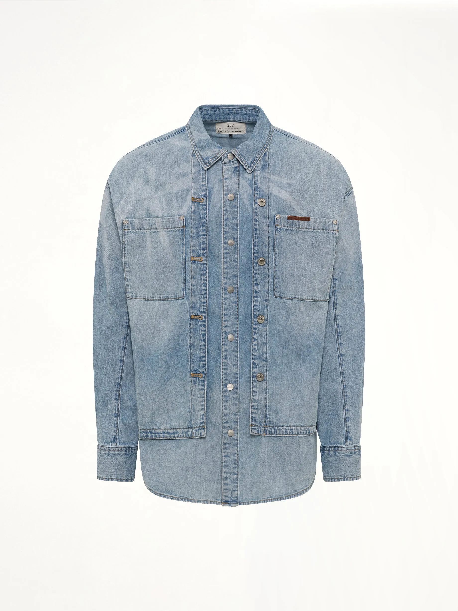 FCW x Lee Denim Shirt in Light Shade sold by MARAIS product image thumbnail 2