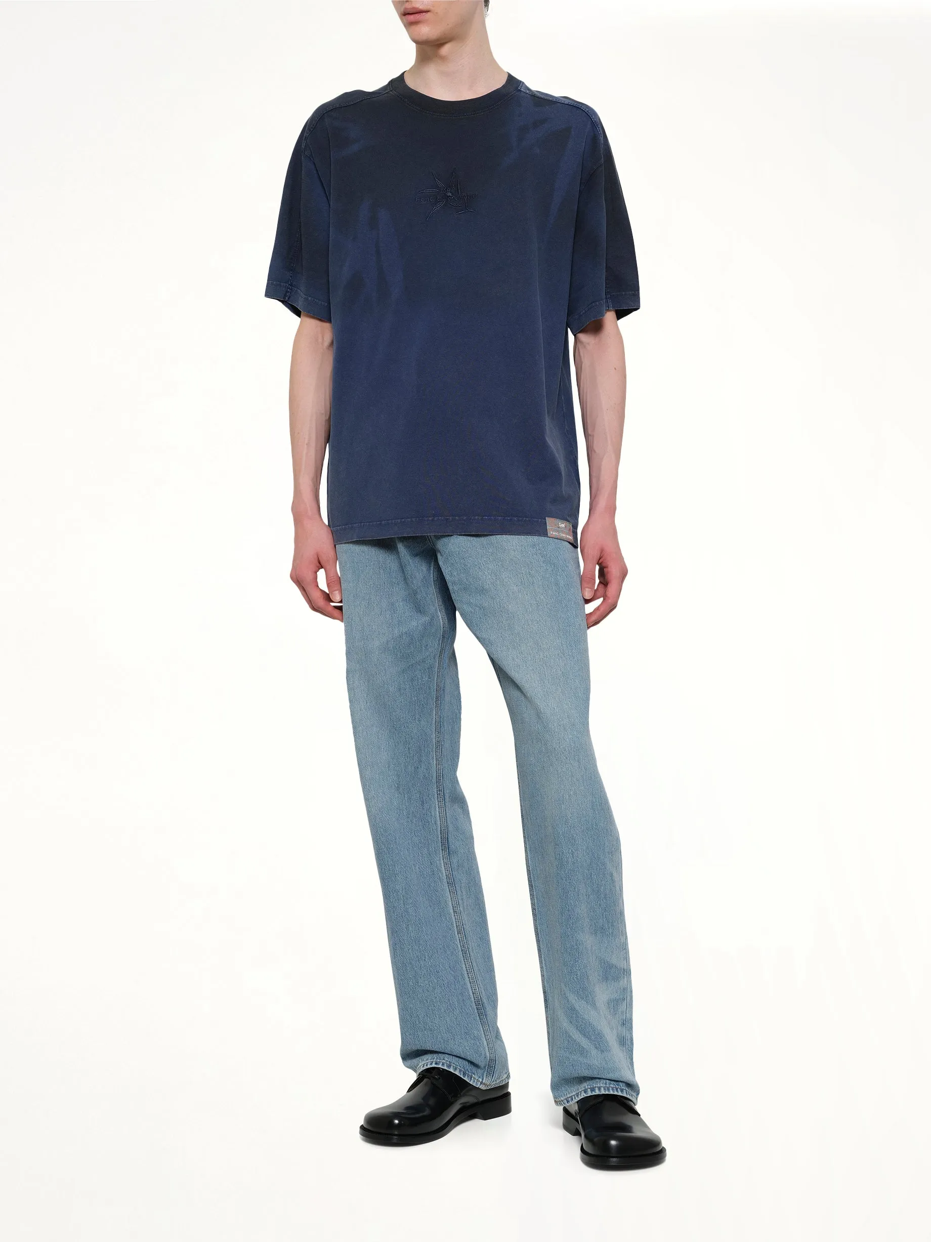FCW x Lee T-Shirt in Navy sold by MARAIS product image thumbnail 4