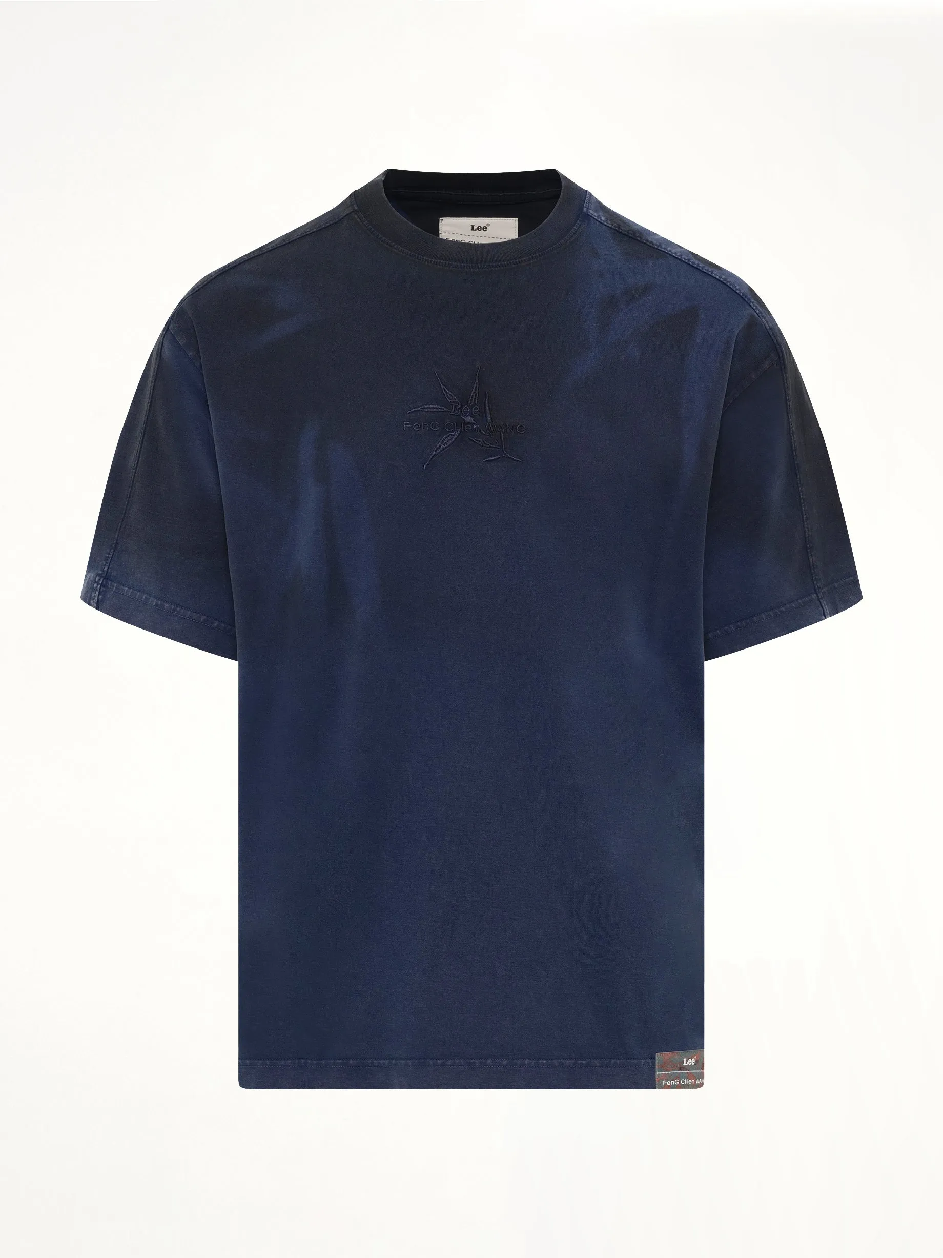 FCW x Lee T-Shirt in Navy sold by MARAIS product image thumbnail 2