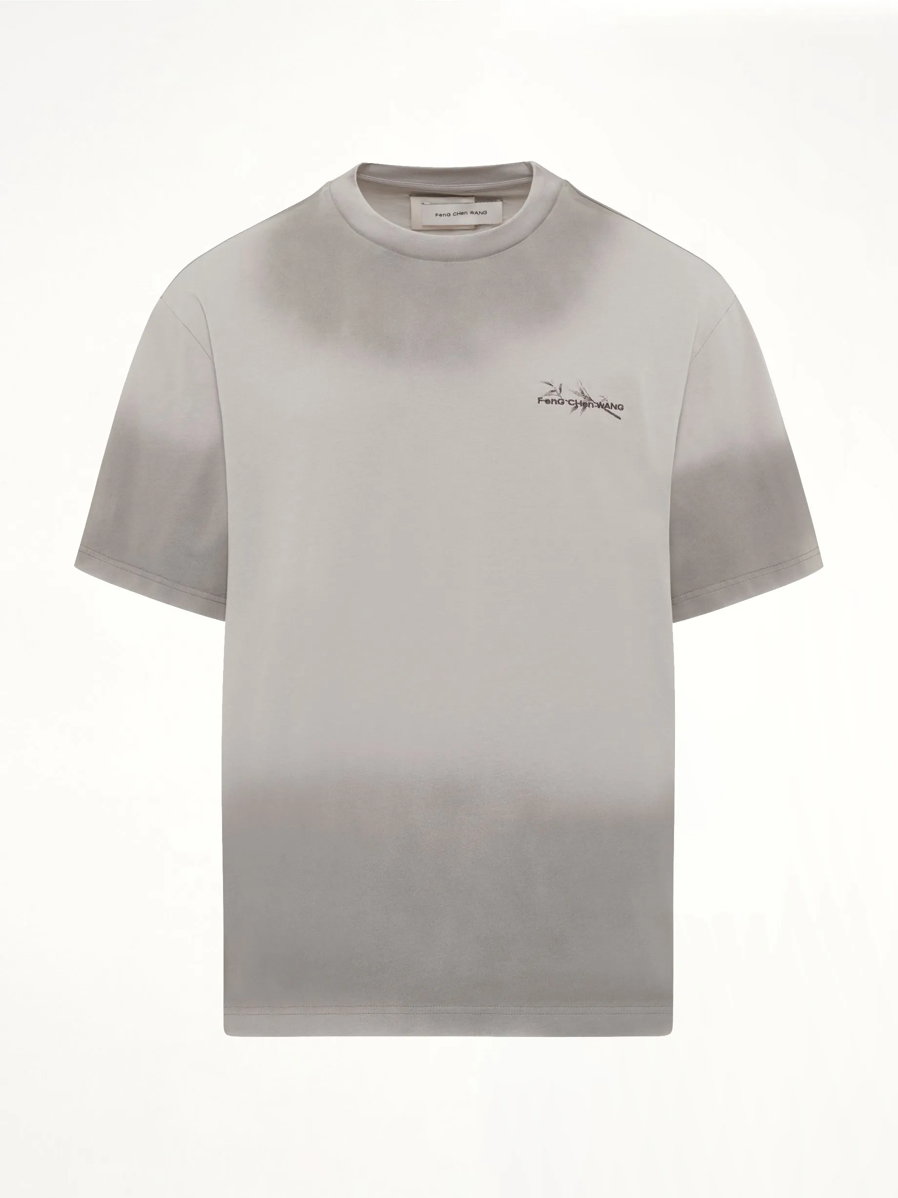 Spray Painted Logo T-Shirt in Grey sold by MARAIS product image thumbnail 2