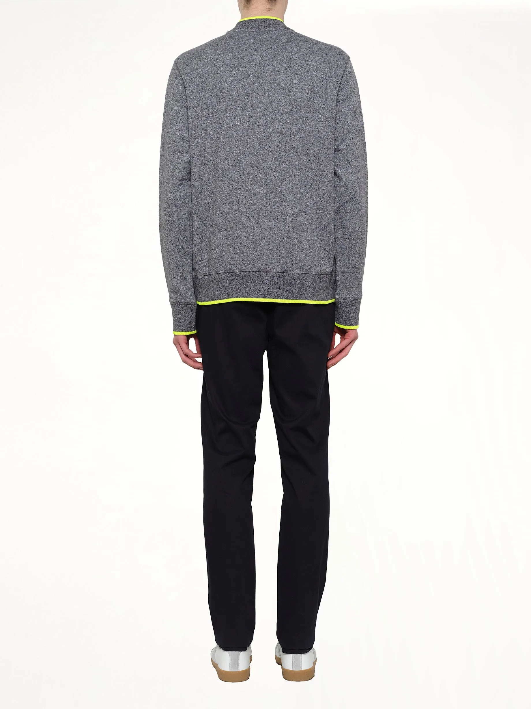 Tiger Zip Cardigan in Grey sold by MARAIS product image thumbnail 4