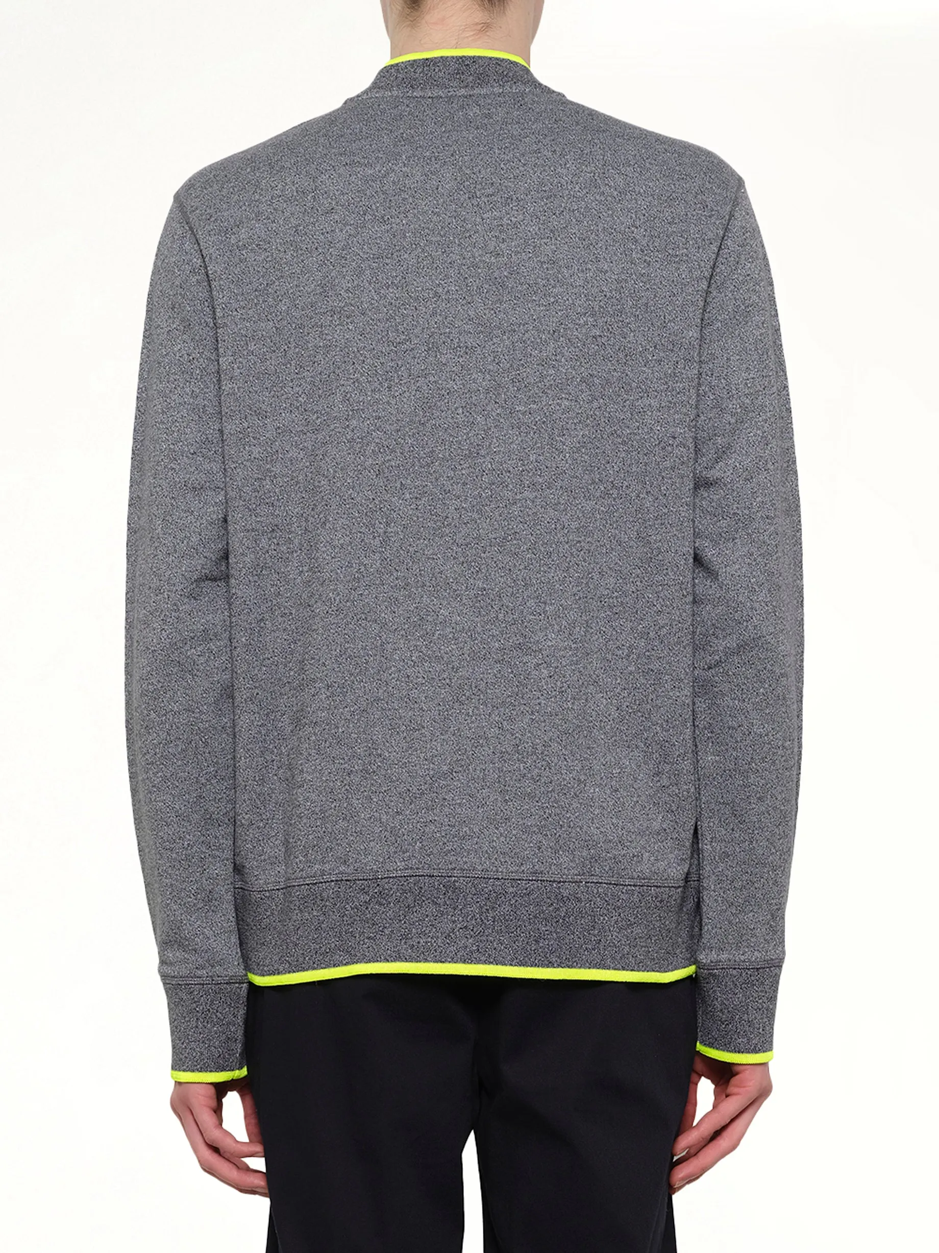 Tiger Zip Cardigan in Grey sold by MARAIS product image thumbnail 3