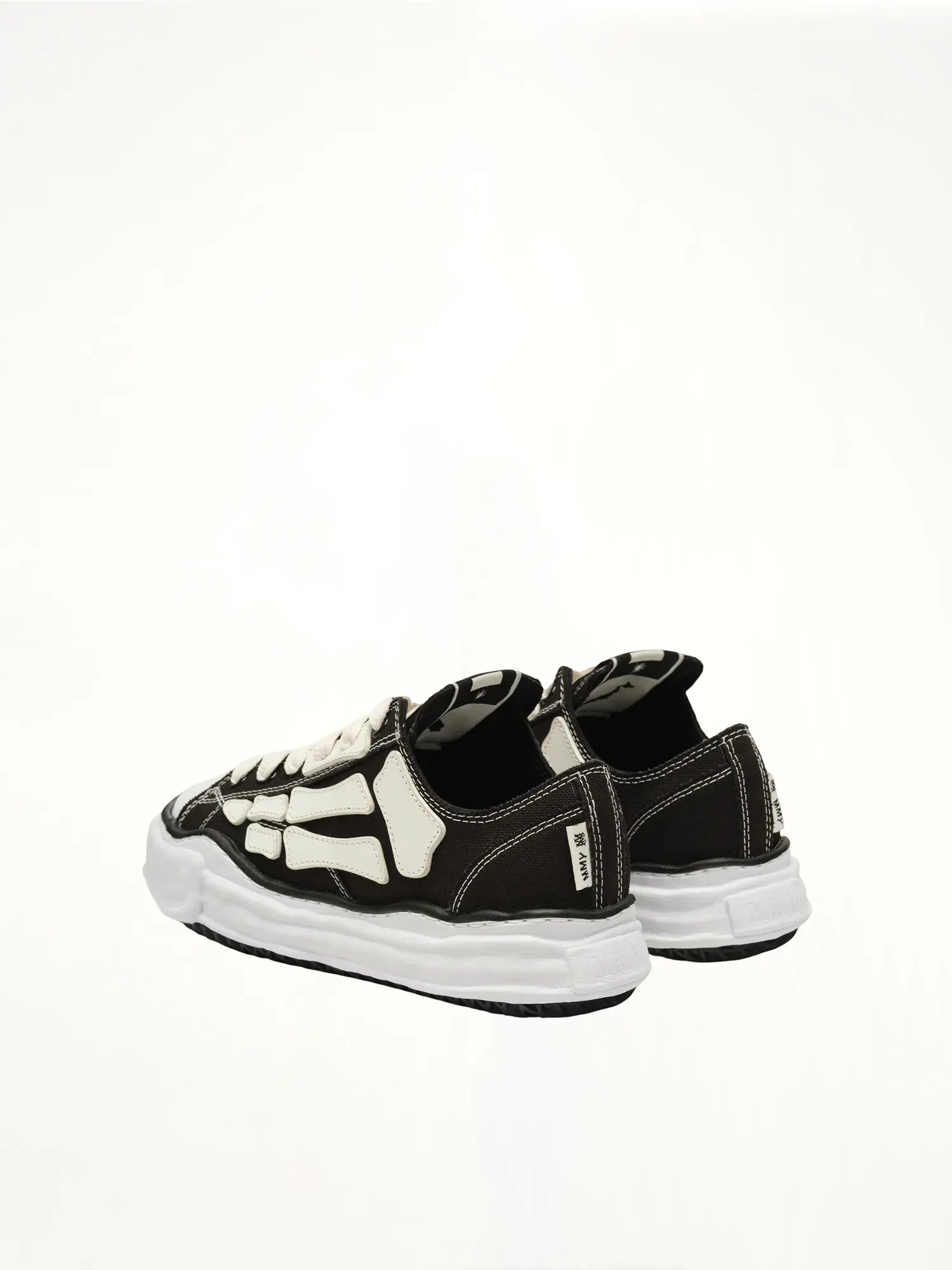 Amiri x MMY Bones Sneaker in Black sold by MARAIS product image thumbnail 4