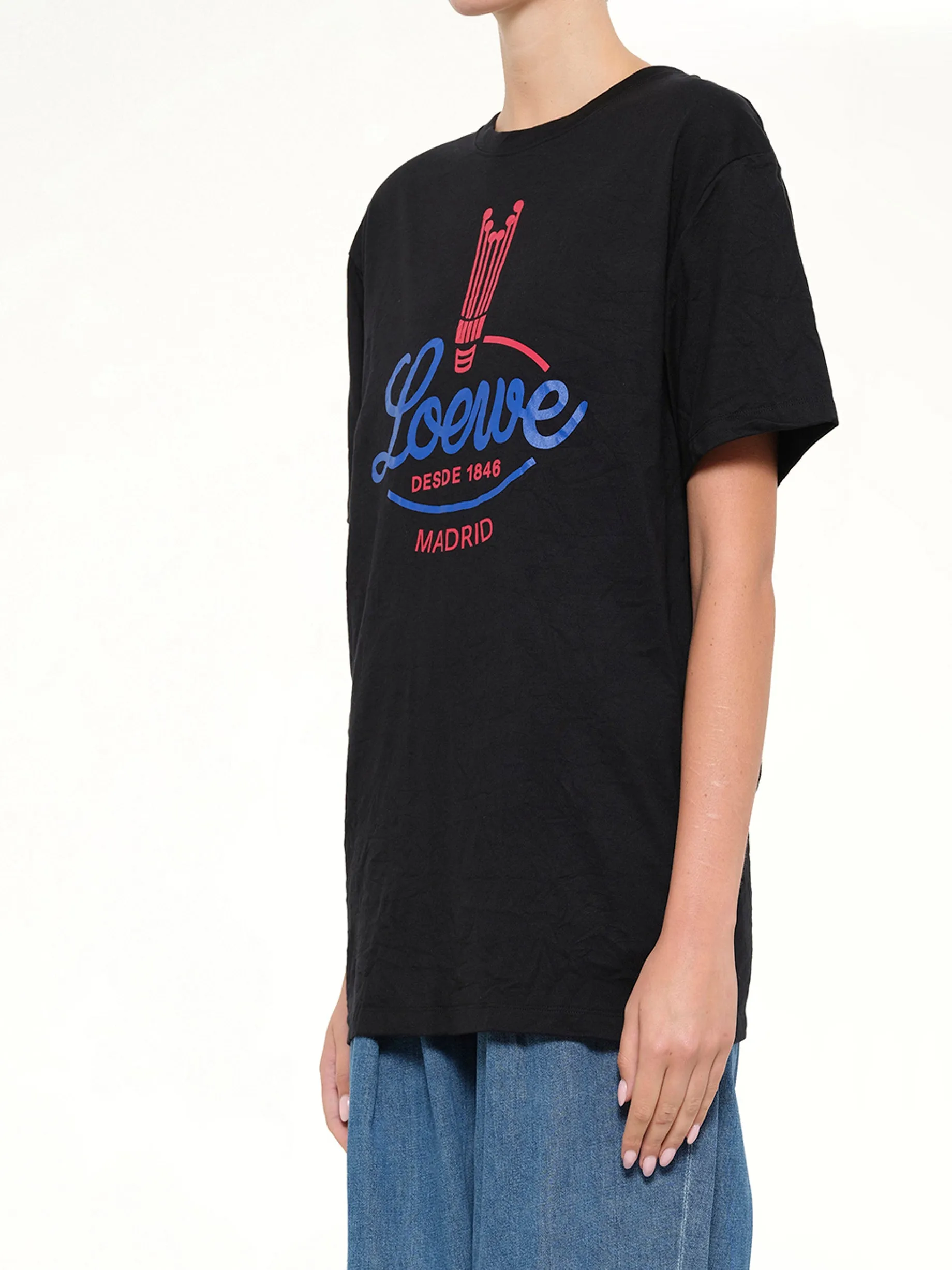 T-Shirt in Black sold by MARAIS product image thumbnail 3