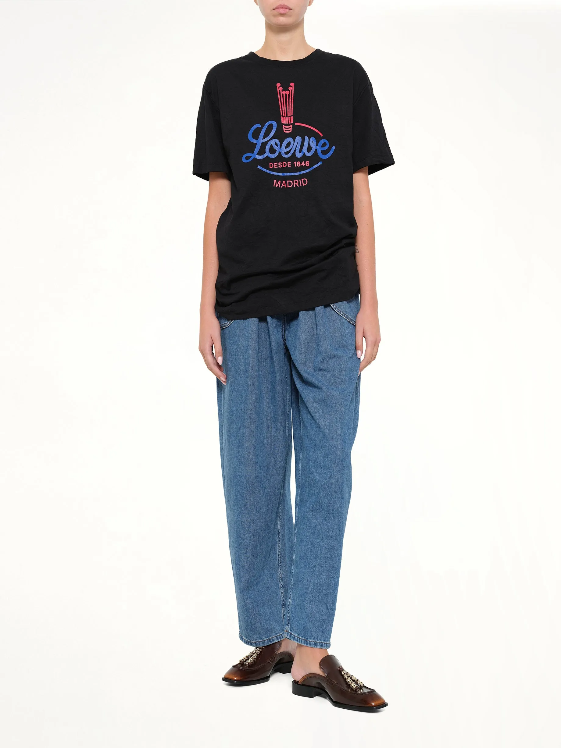 T-Shirt in Black sold by MARAIS product image thumbnail 4
