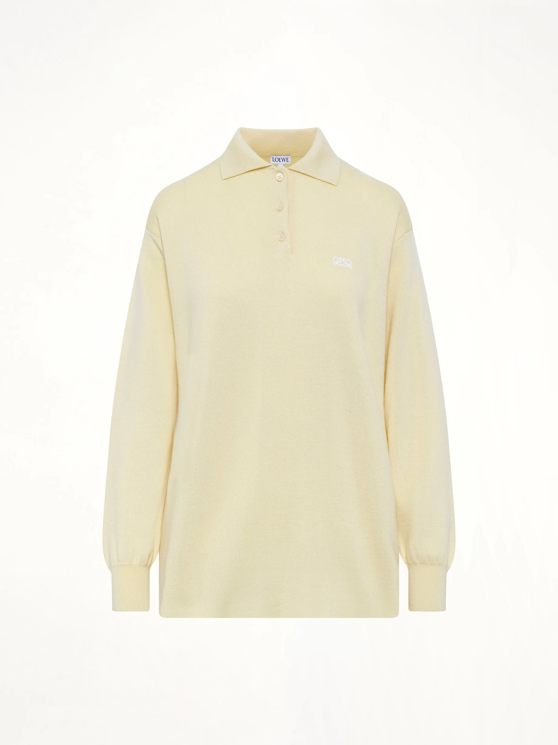 Polo Sweater in Light Yellow sold by MARAIS product image thumbnail 2