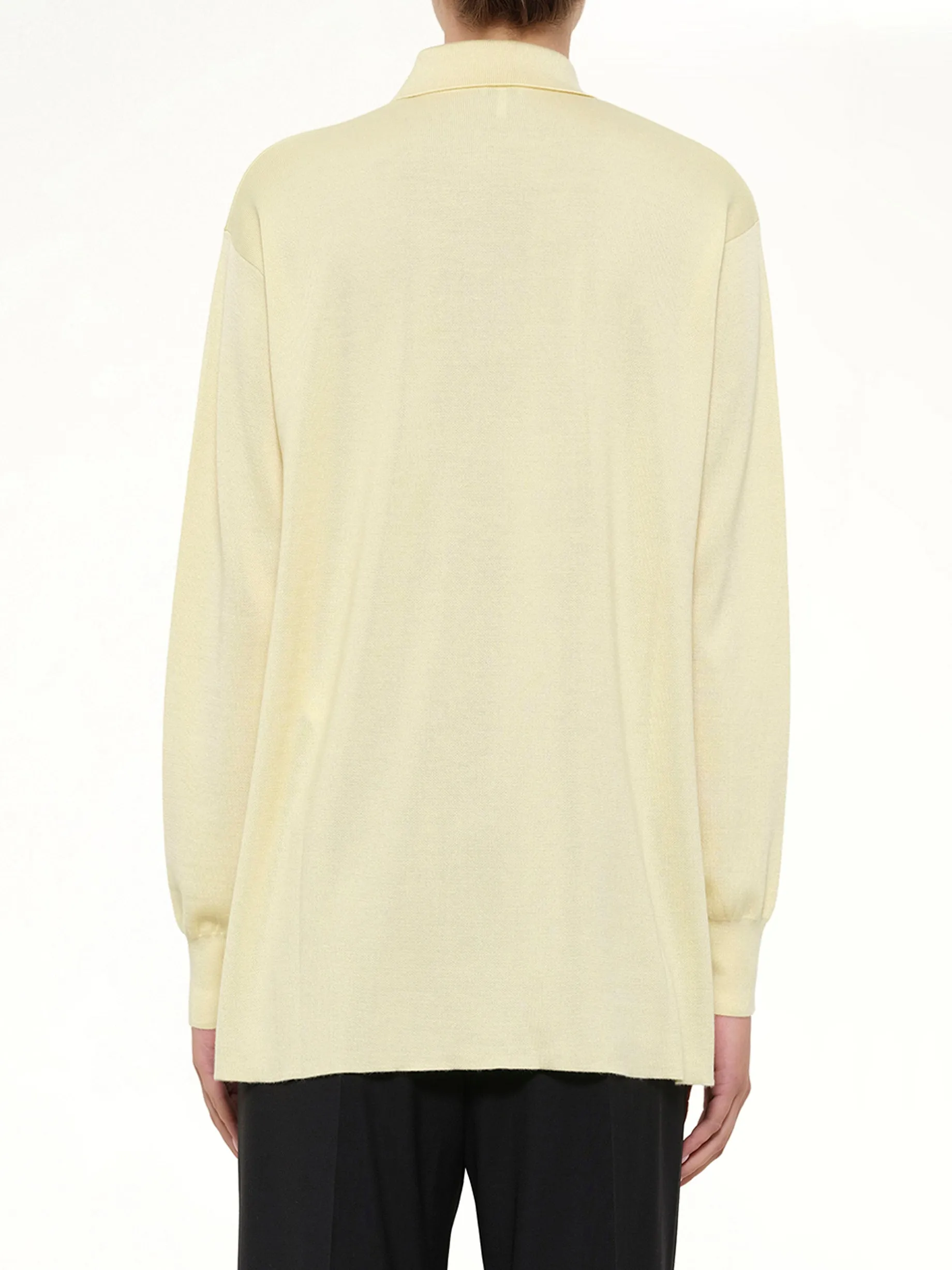 Polo Sweater in Light Yellow sold by MARAIS product image thumbnail 5