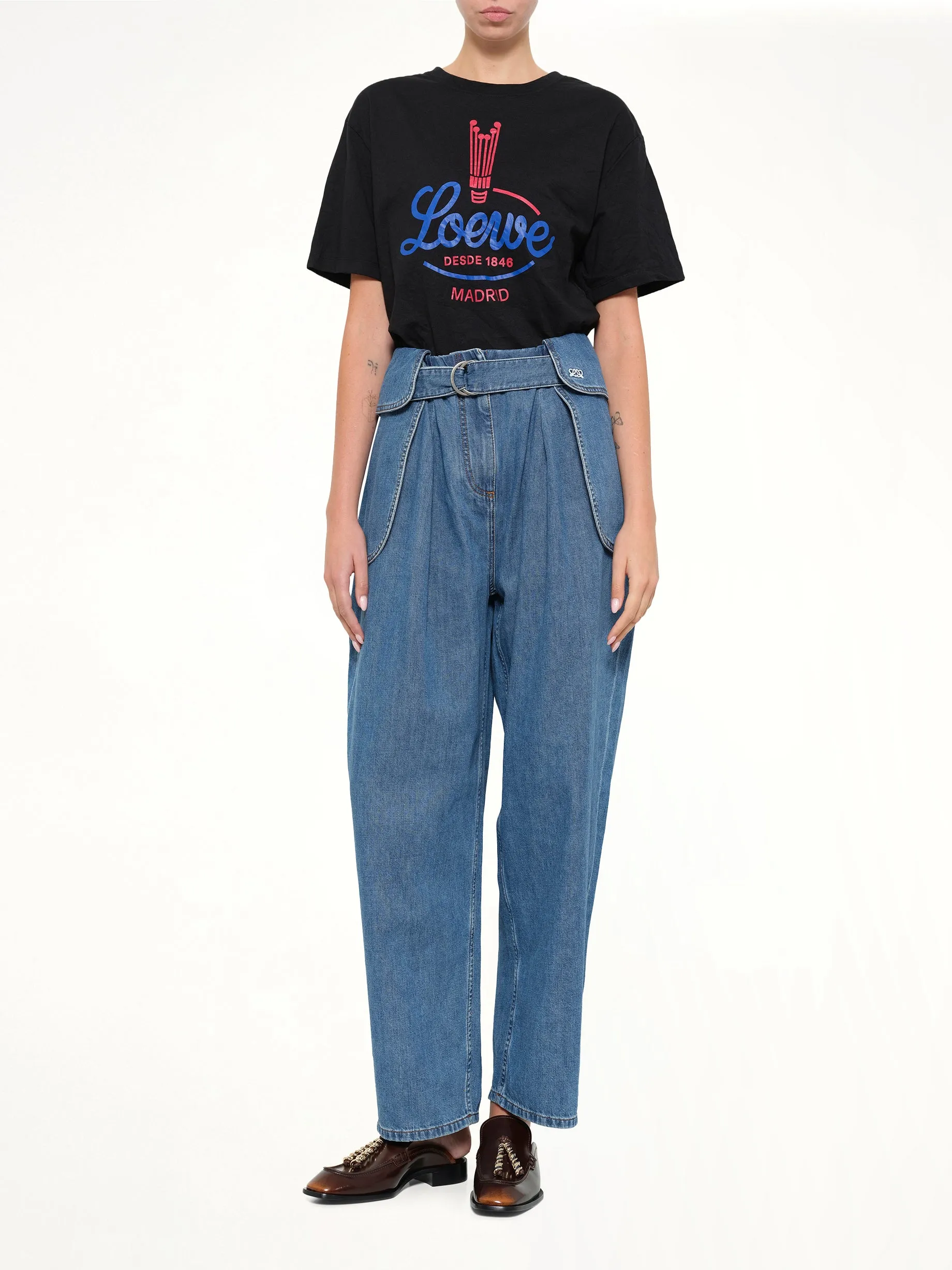 Cargo Jeans AF in Light Blue sold by MARAIS product image thumbnail 4