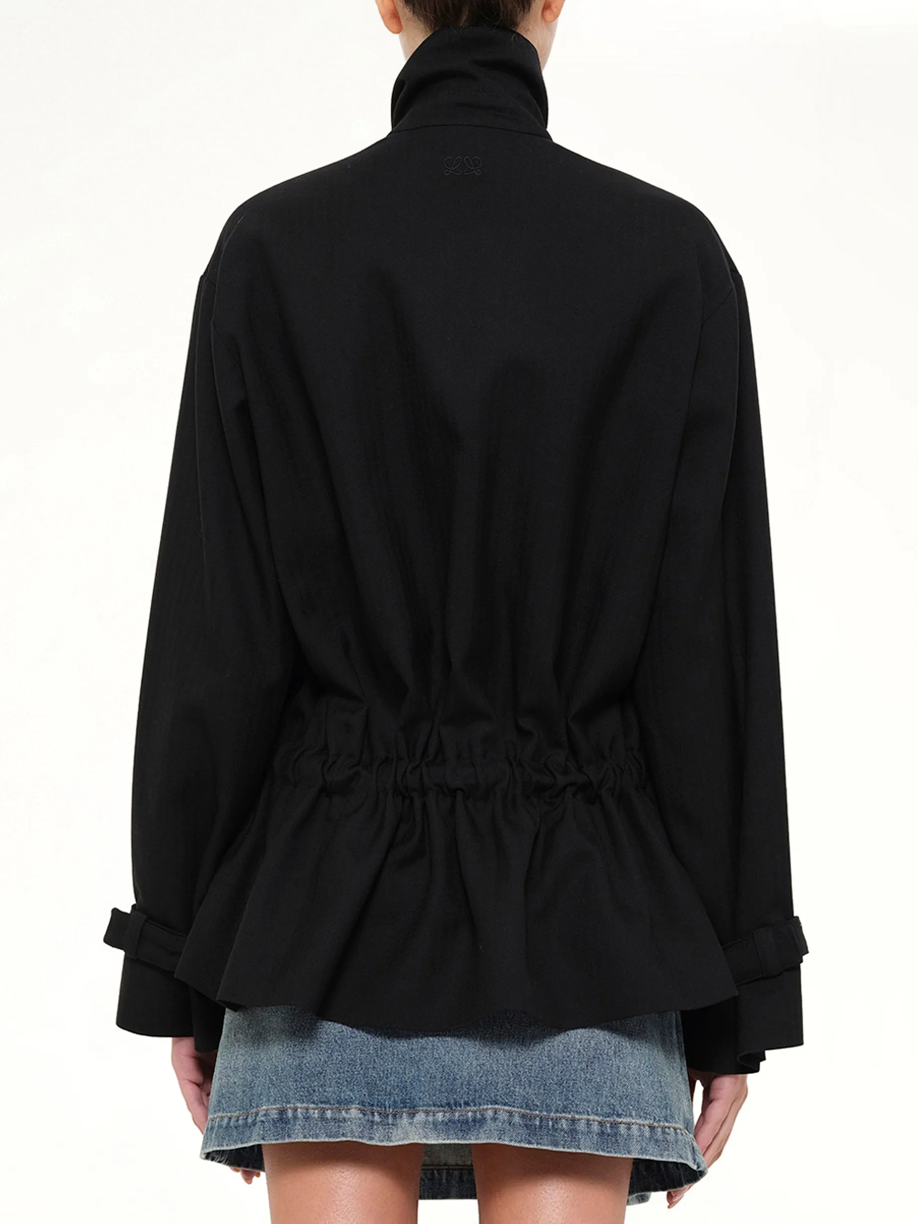 Belted Jacket in Black sold by MARAIS product image thumbnail 5