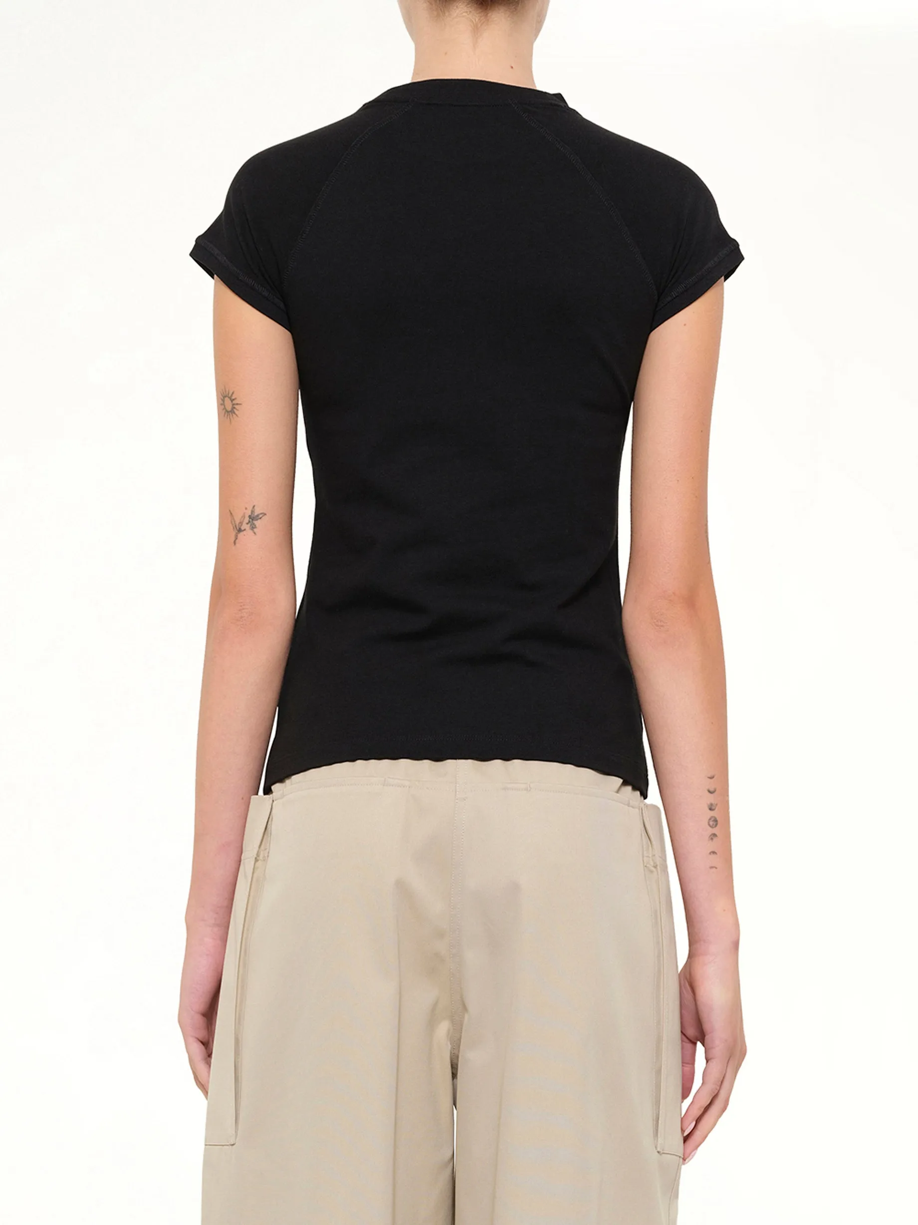 Small Fit T-Shirt in Black sold by MARAIS product image thumbnail 5