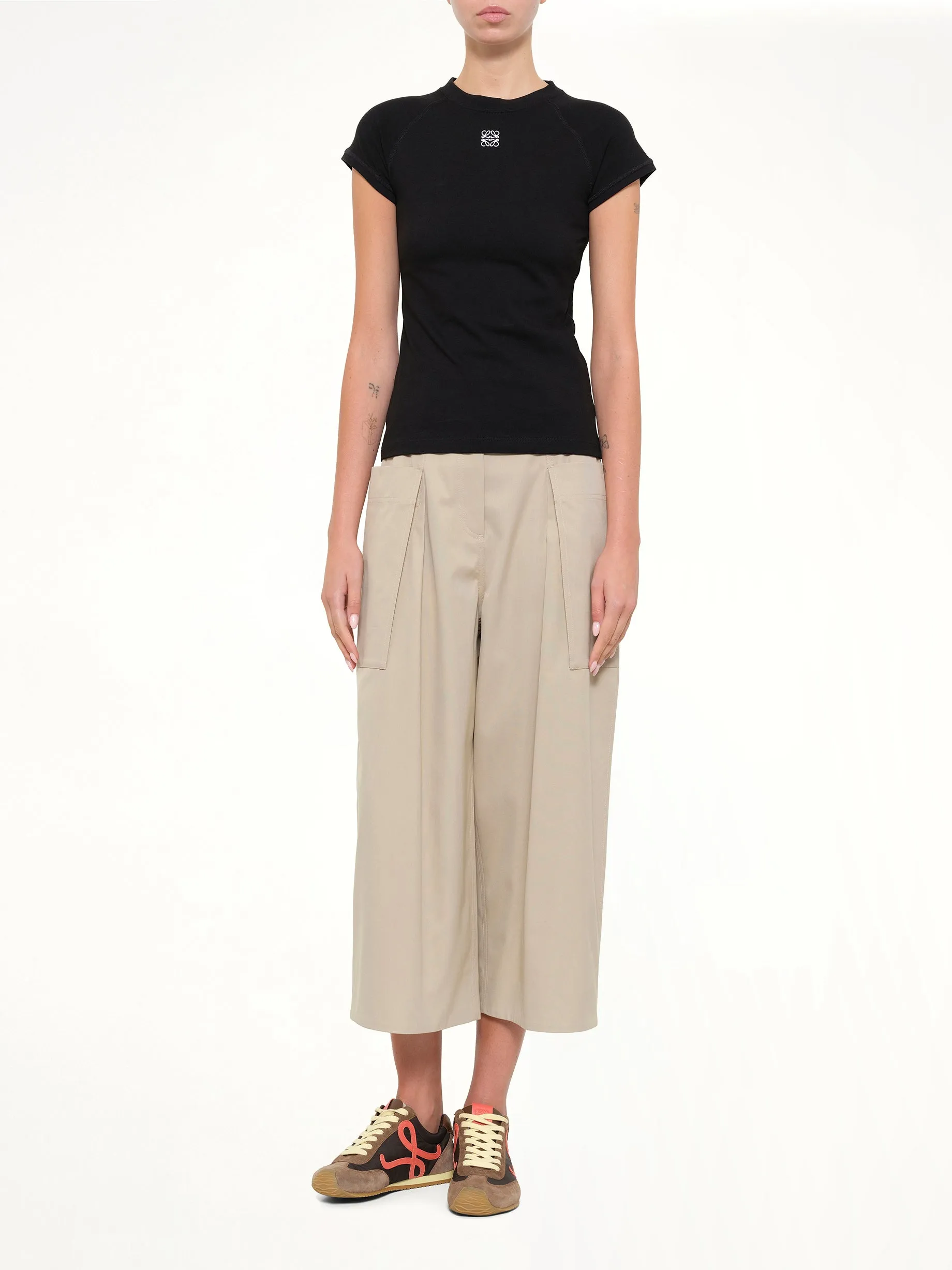 Small Fit T-Shirt in Black sold by MARAIS product image thumbnail 4