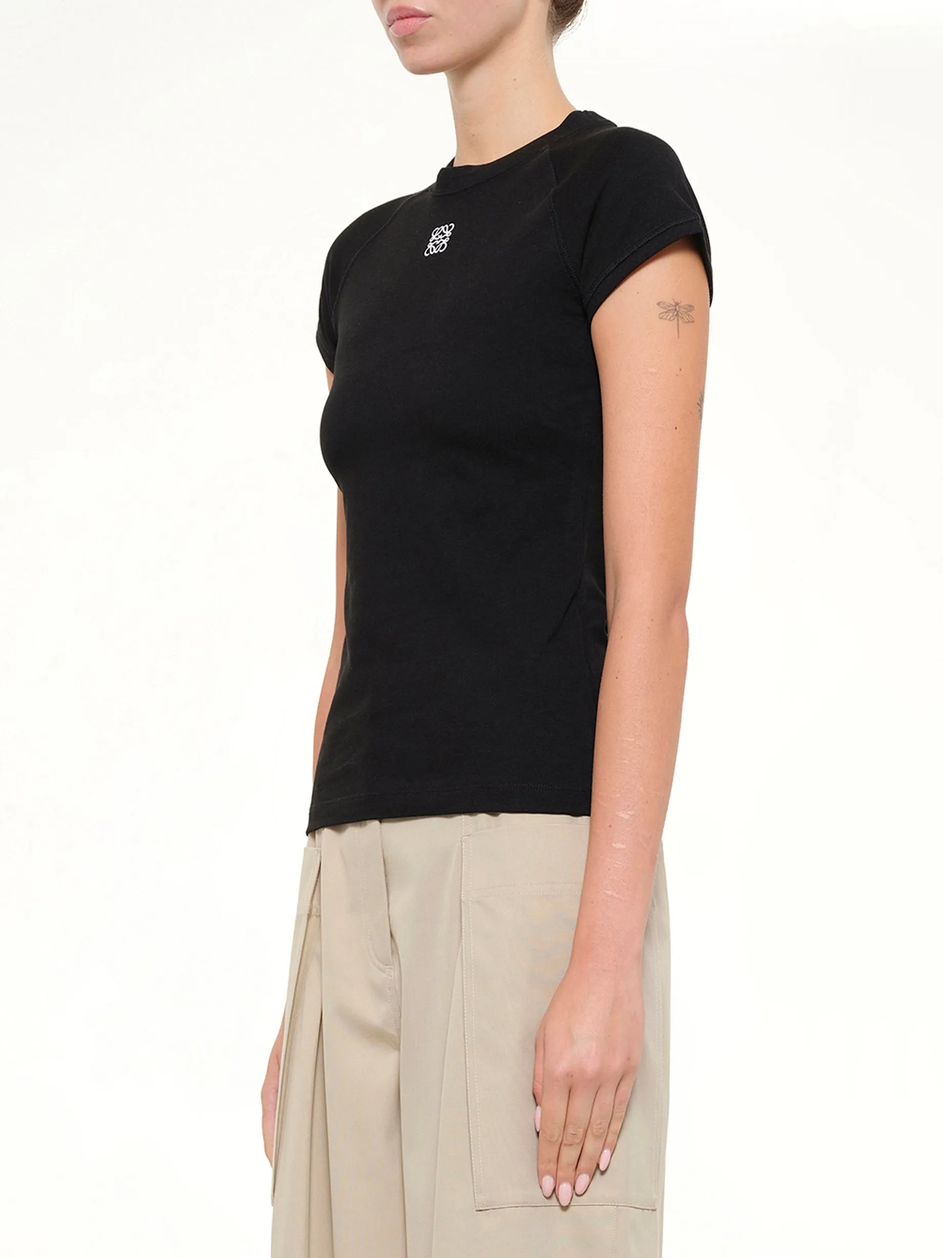 Small Fit T-Shirt in Black sold by MARAIS product image thumbnail 3