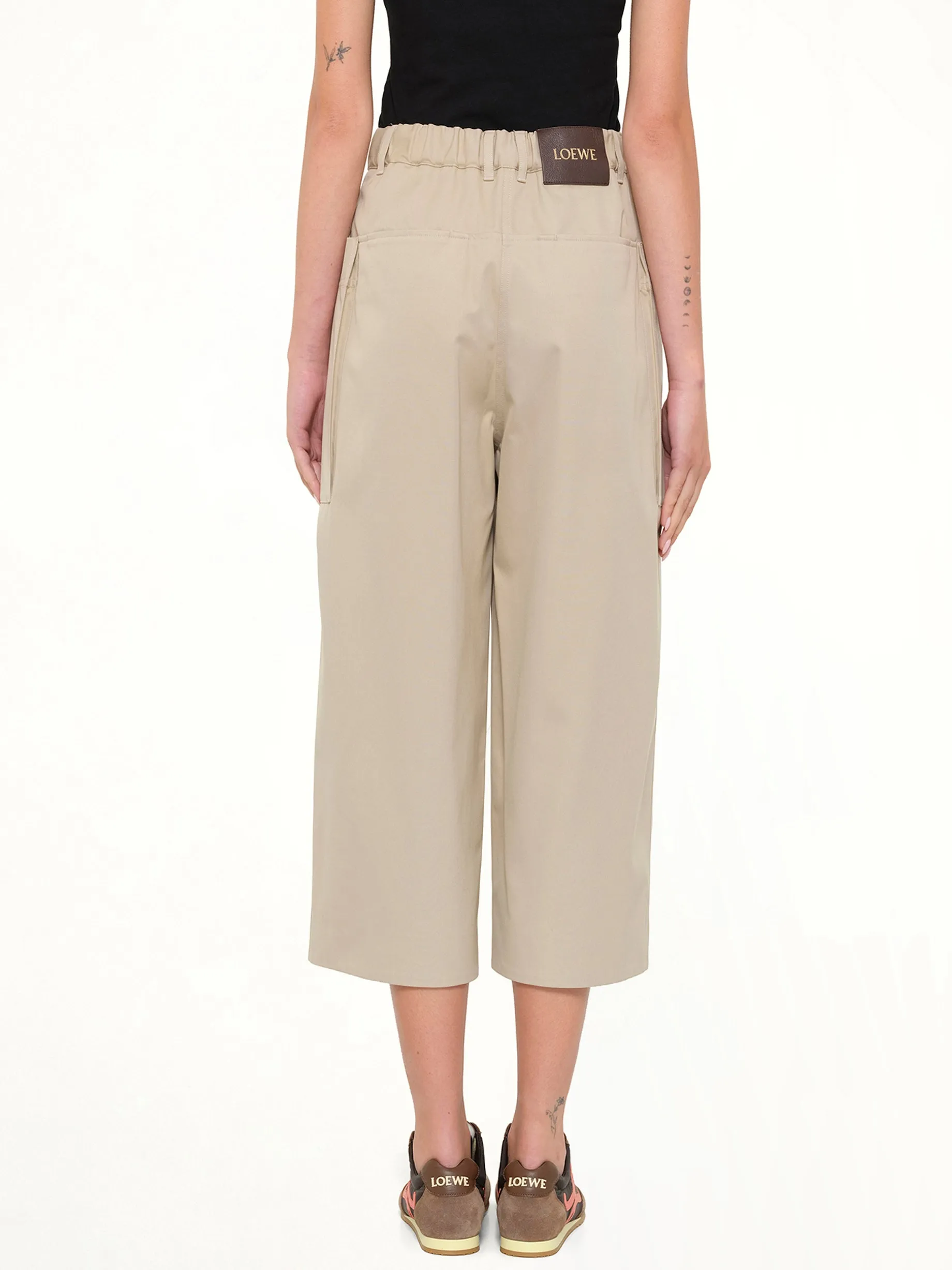 Cropped Trousers in Beige sold by MARAIS product image thumbnail 5
