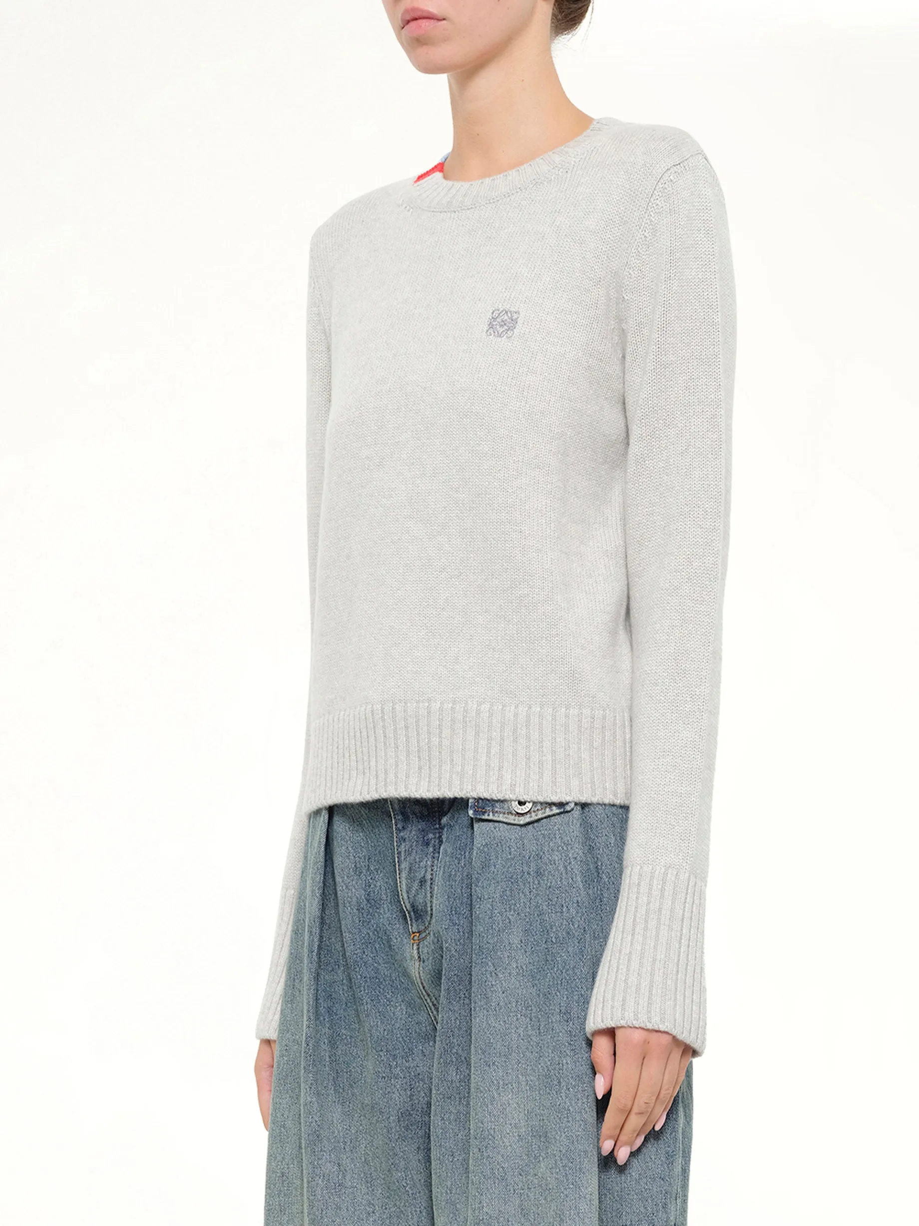 Sweater in Light Blue/Multicolour sold by MARAIS product image thumbnail 3