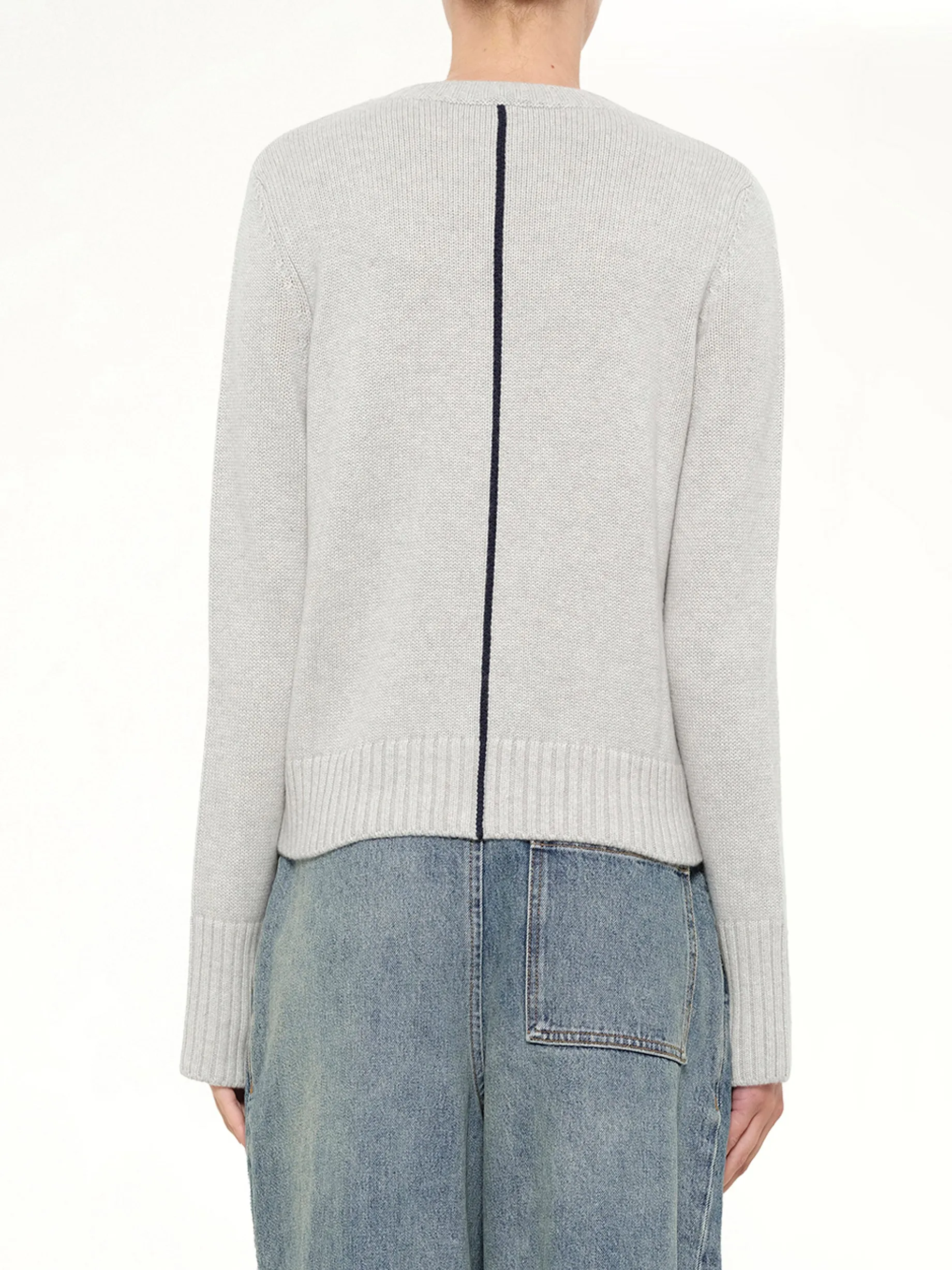 Sweater in Light Blue/Multicolour sold by MARAIS product image thumbnail 5