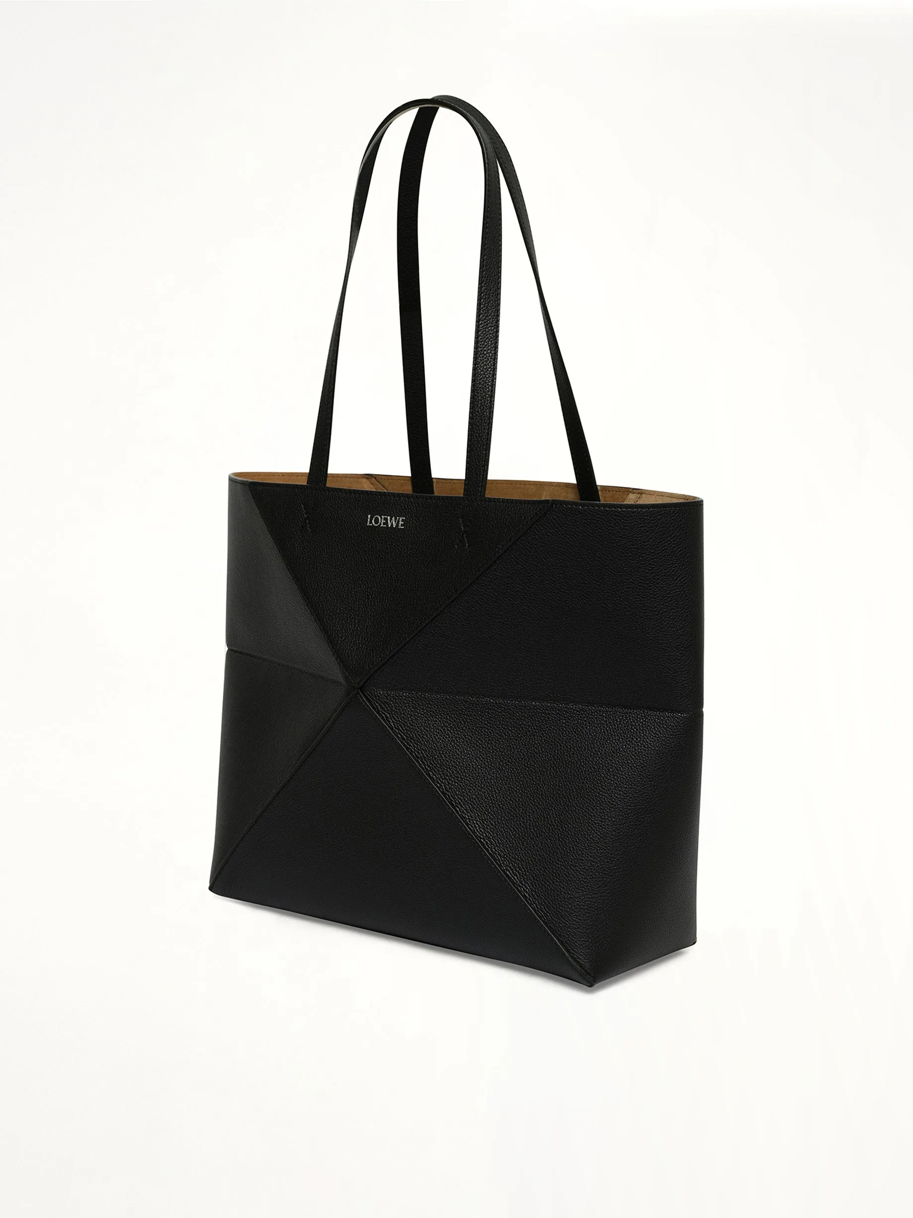 Puzzle Fold Tote Horizontal M in Black sold by MARAIS product image thumbnail 2