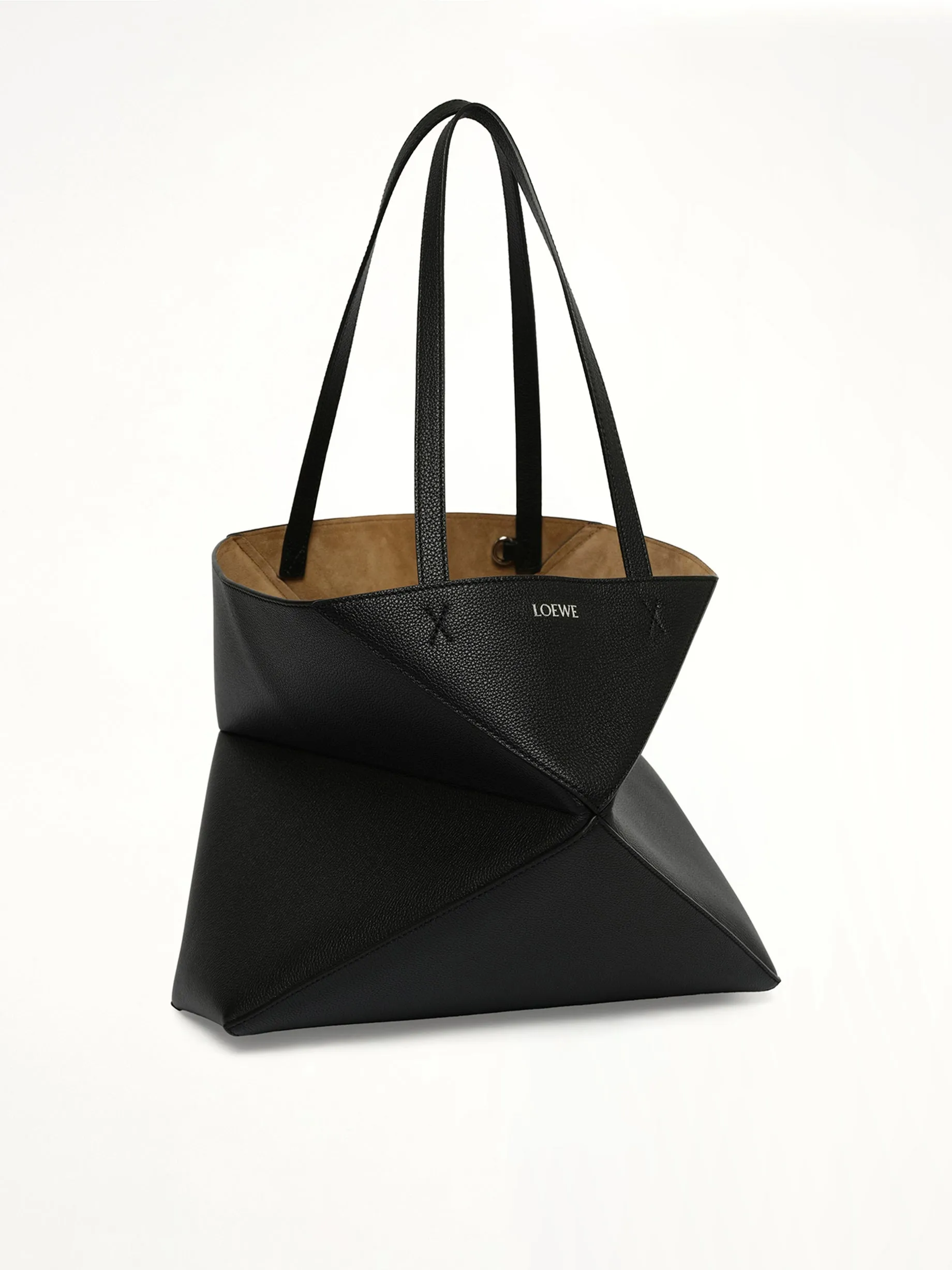 Puzzle Fold Tote Horizontal M in Black sold by MARAIS product image thumbnail 3