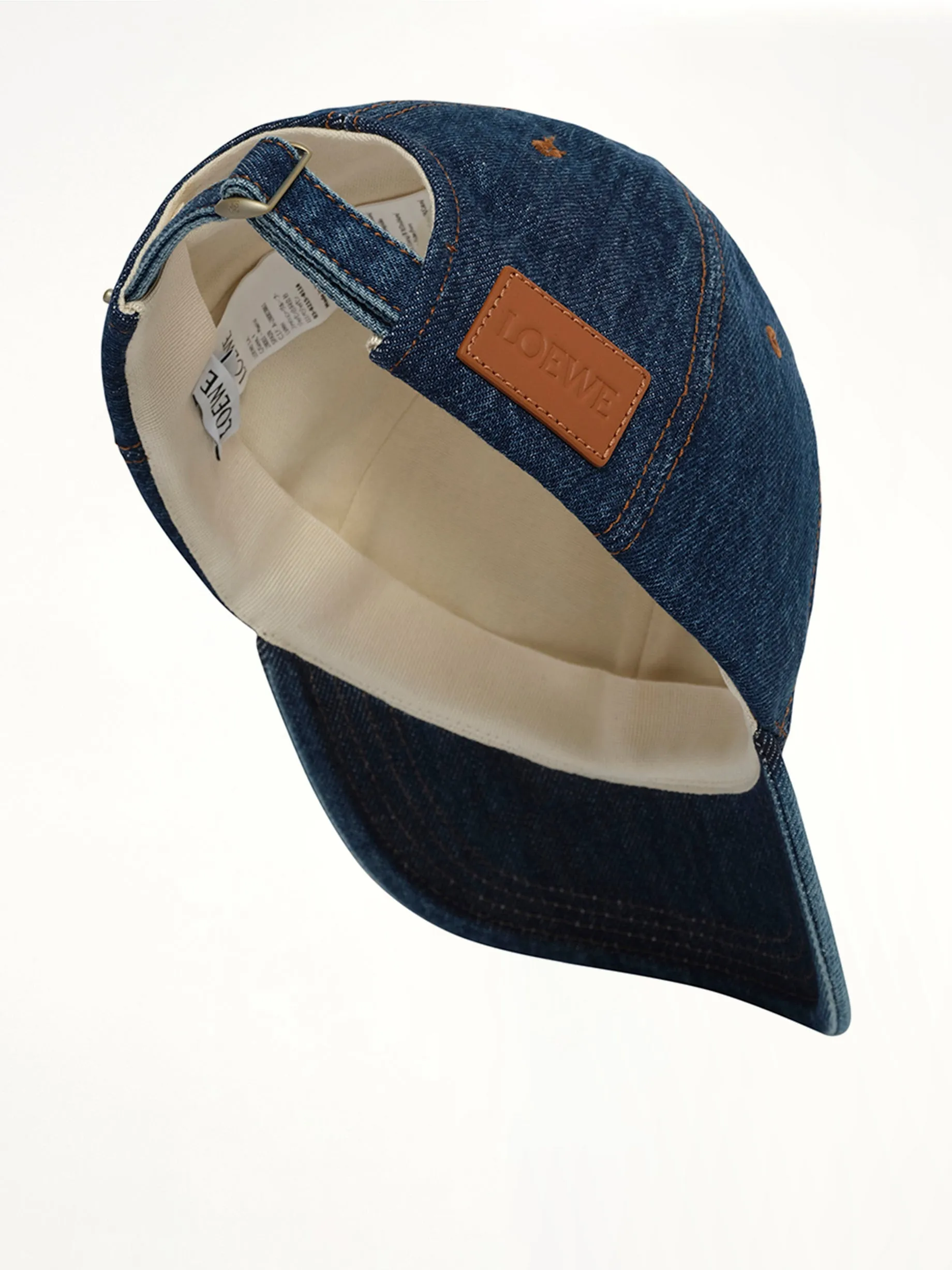 Loewe Denim Cap in Blue sold by MARAIS product image thumbnail 3