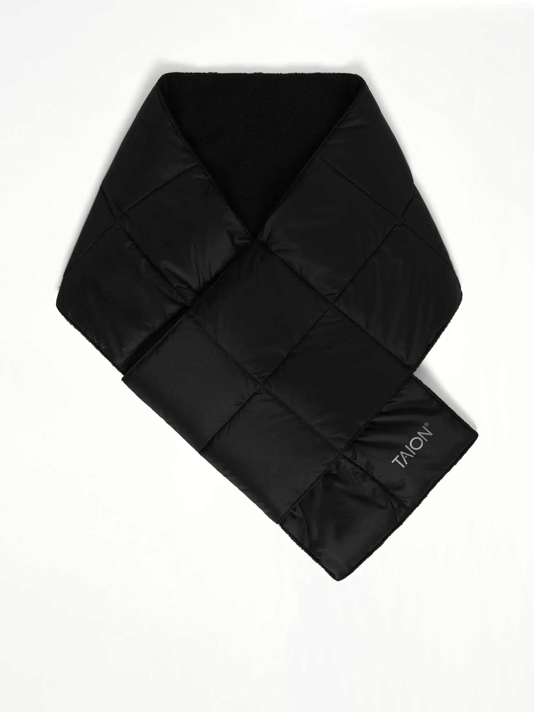 Basic Down Scarf in Black sold by MARAIS