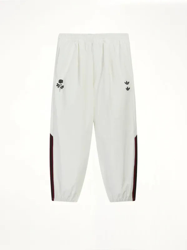 Adidas x WC Woven Track Pants in Off White made by Willy Chavarria