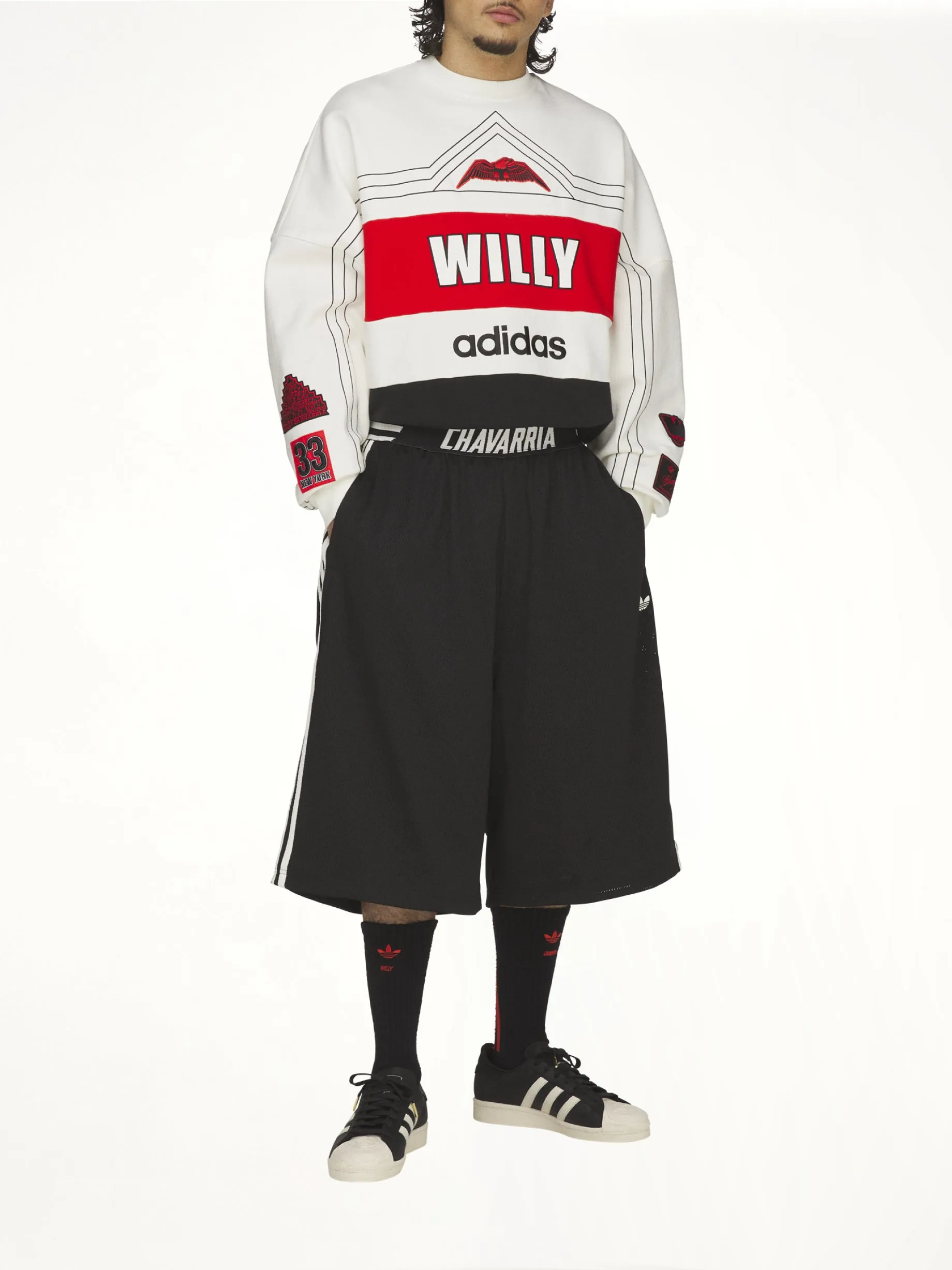 Adidas x WC NY Sweatshirt in Black sold by MARAIS product image thumbnail 4