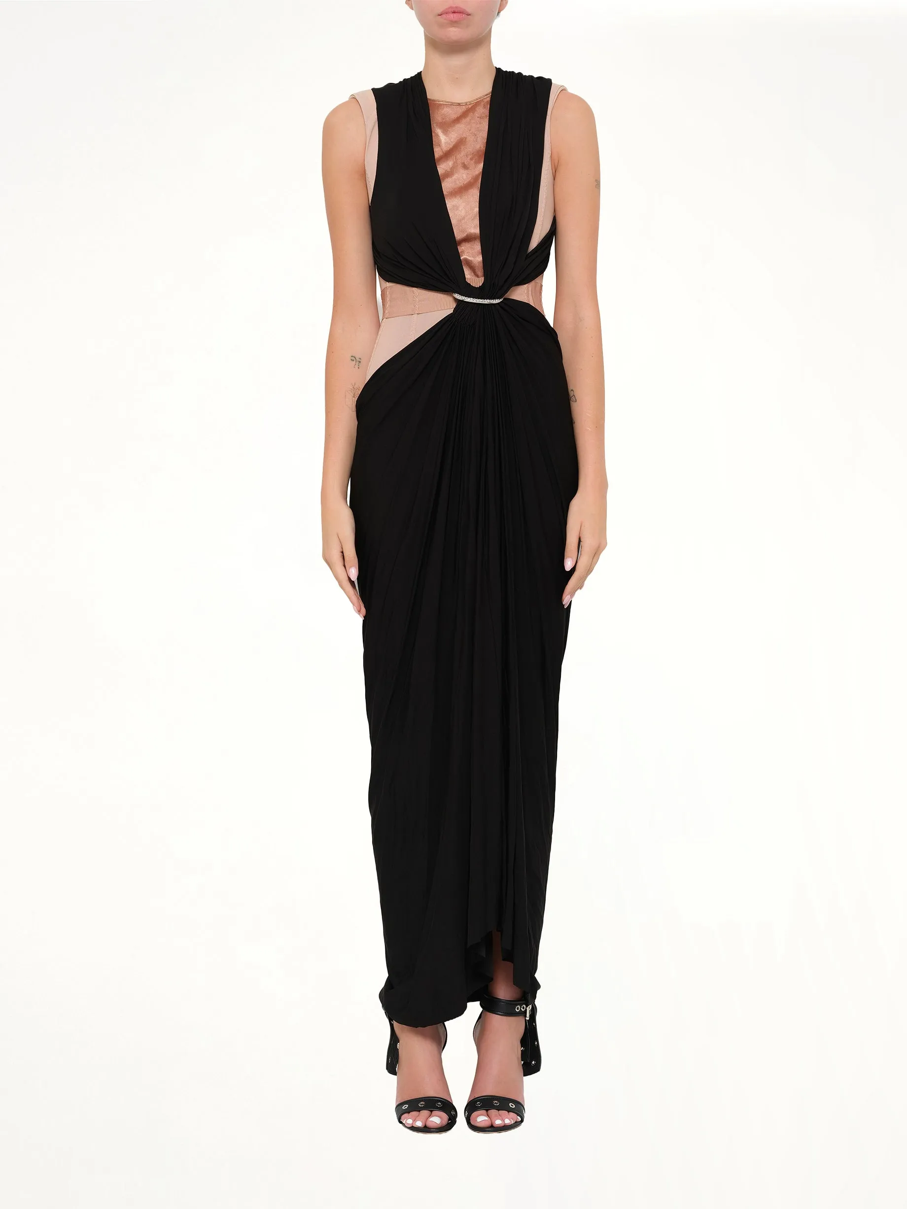 Lanvin Long Dress in Black sold by MARAIS product image thumbnail 2