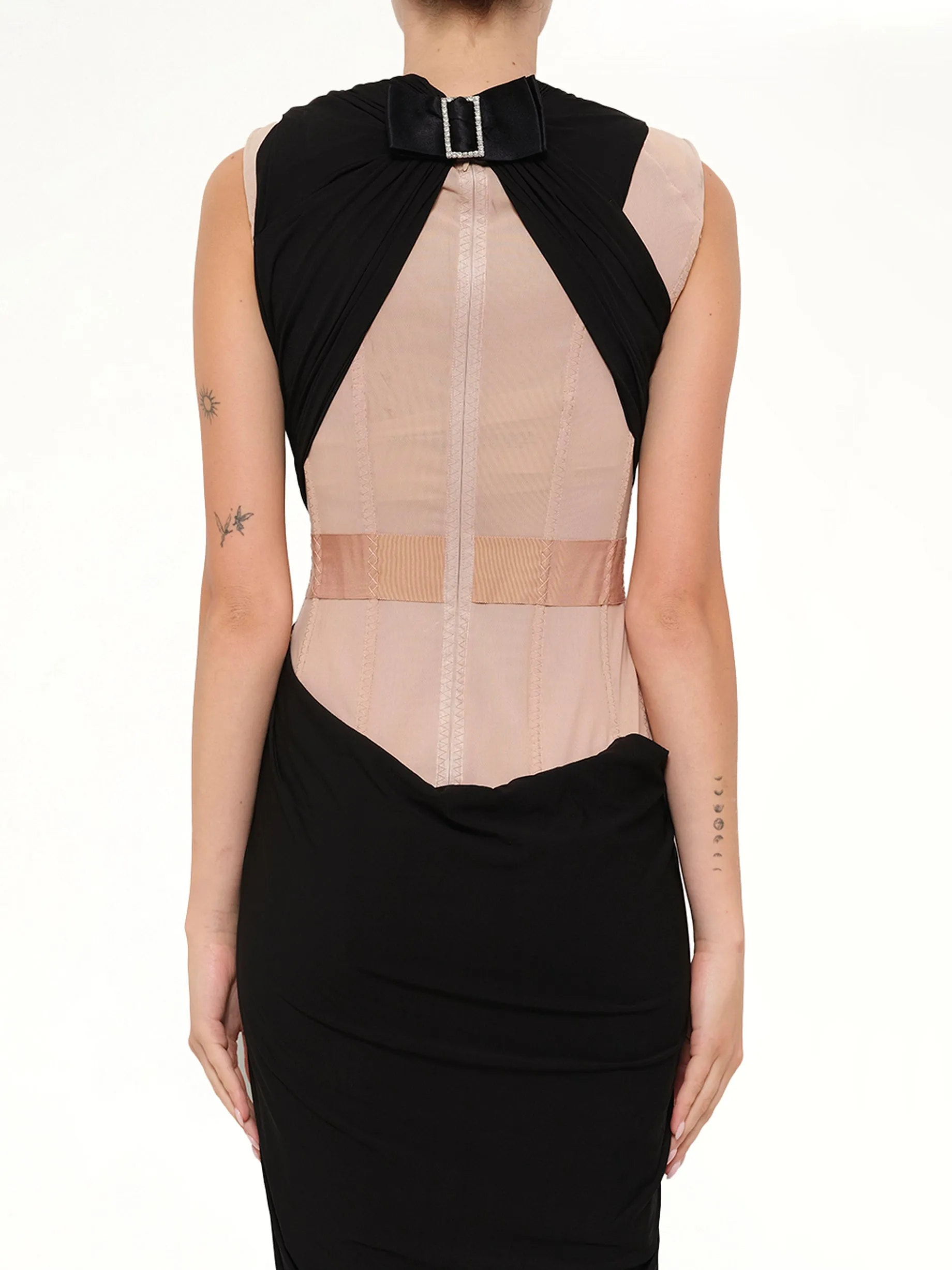 Lanvin Long Dress in Black sold by MARAIS product image thumbnail 3