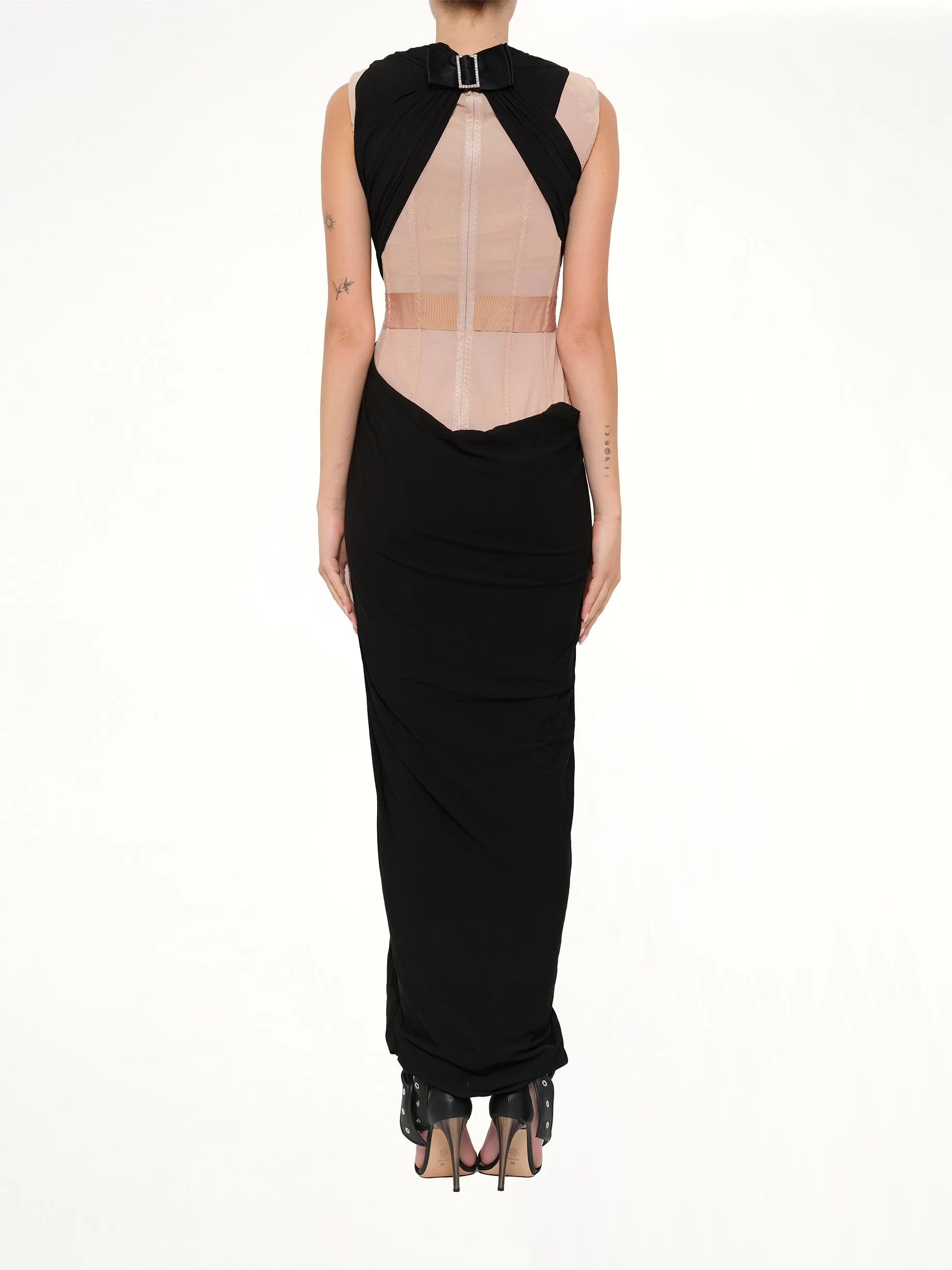 Lanvin Long Dress in Black sold by MARAIS product image thumbnail 4