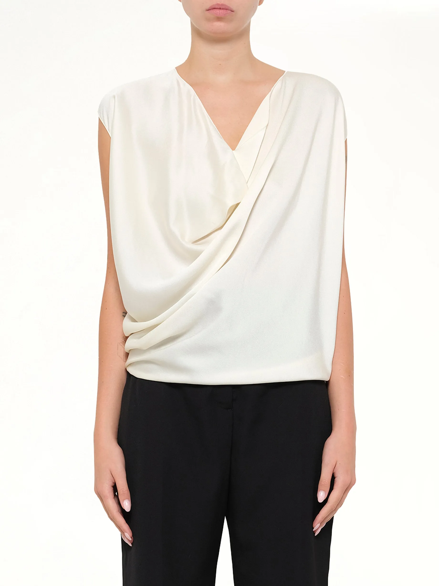 Lanvin Top in White sold by MARAIS