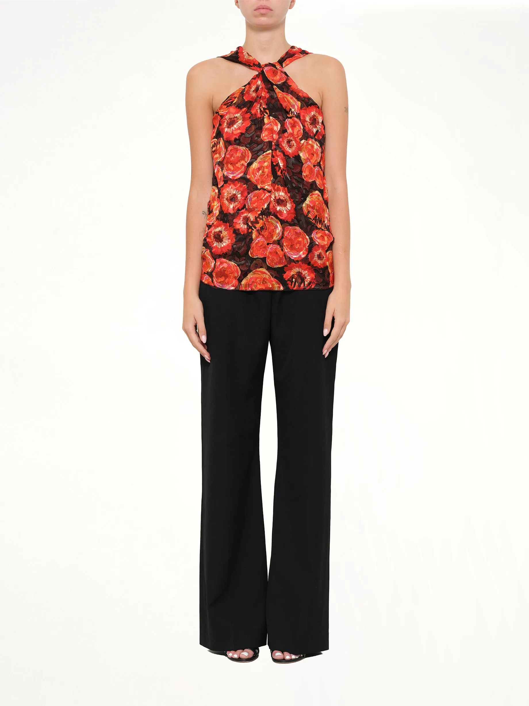 Lanvin Top in Red sold by MARAIS product image thumbnail 2