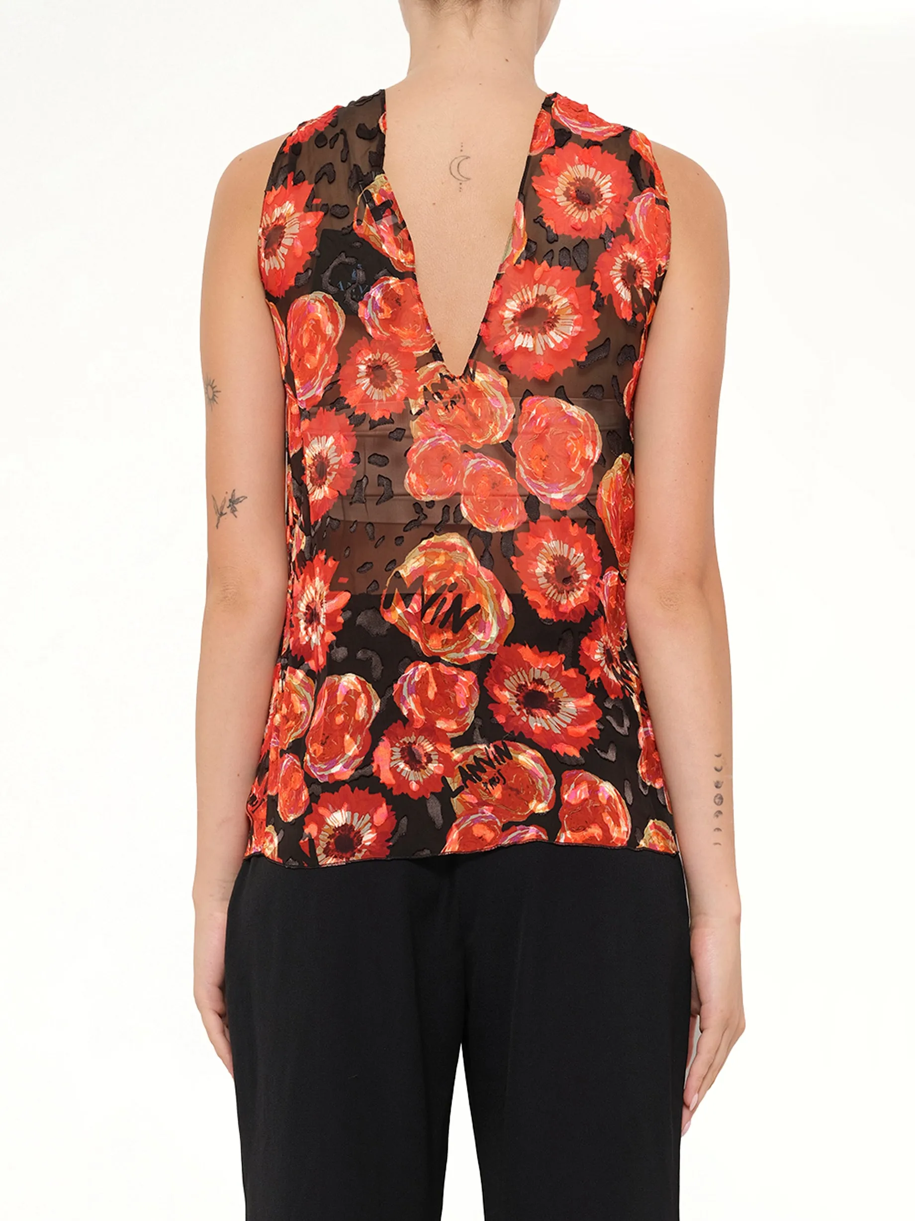 Lanvin Top in Red sold by MARAIS product image thumbnail 3