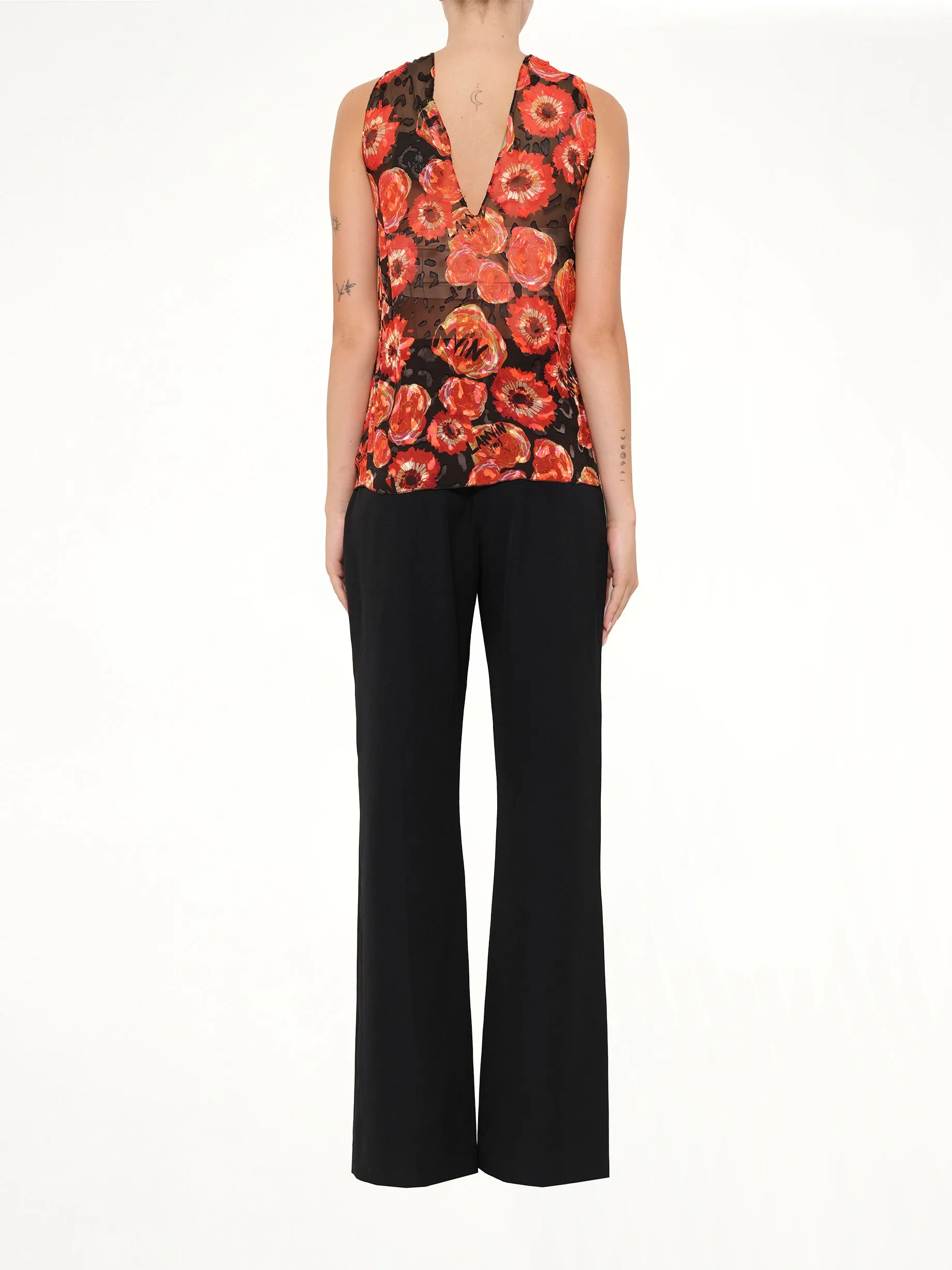 Lanvin Top in Red sold by MARAIS product image thumbnail 4