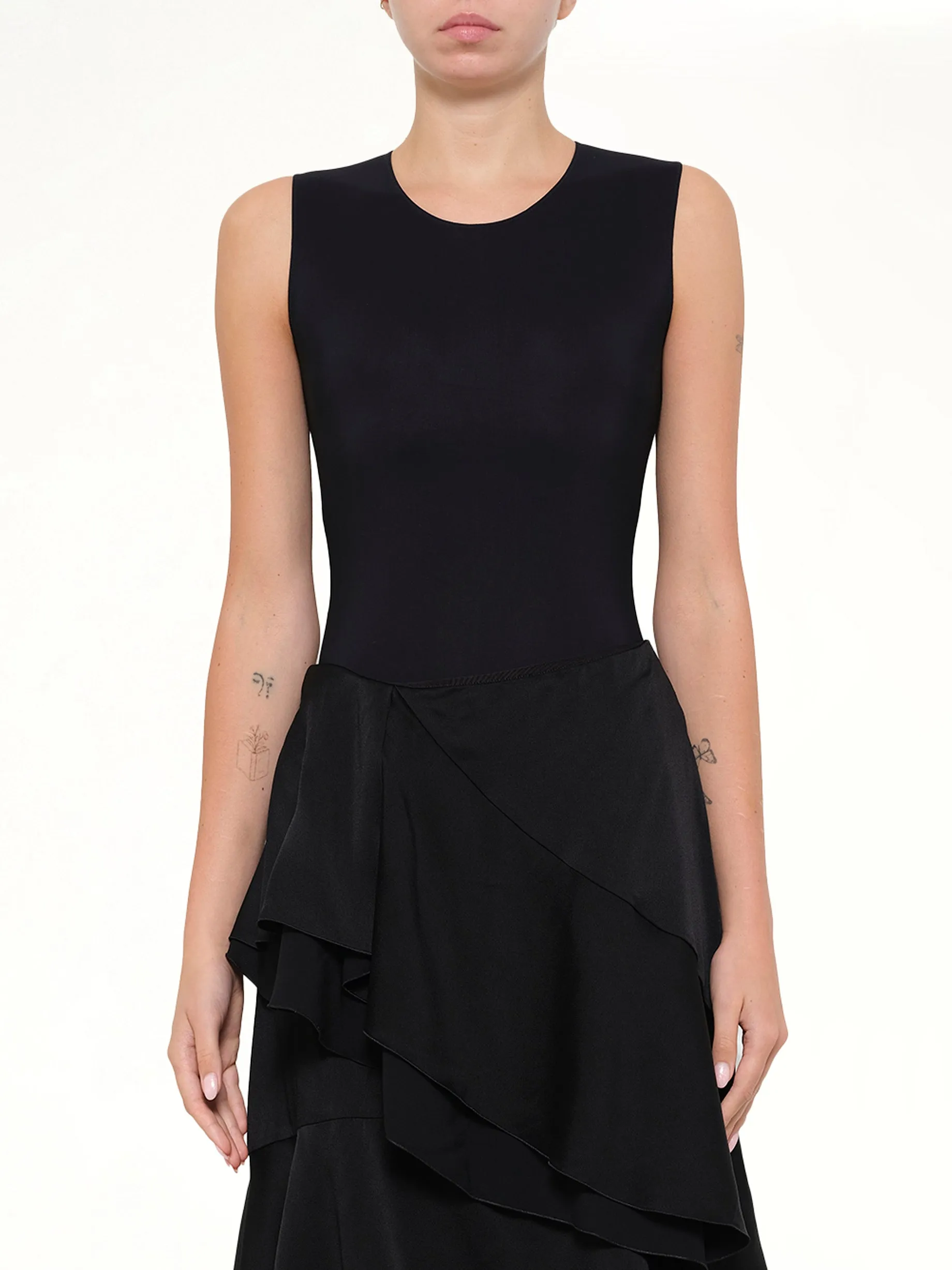 Lanvin Skirt in Black sold by MARAIS