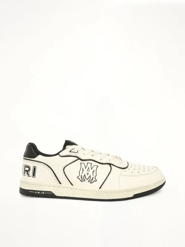 Newport Sneaker in Ivory made by AMIRI