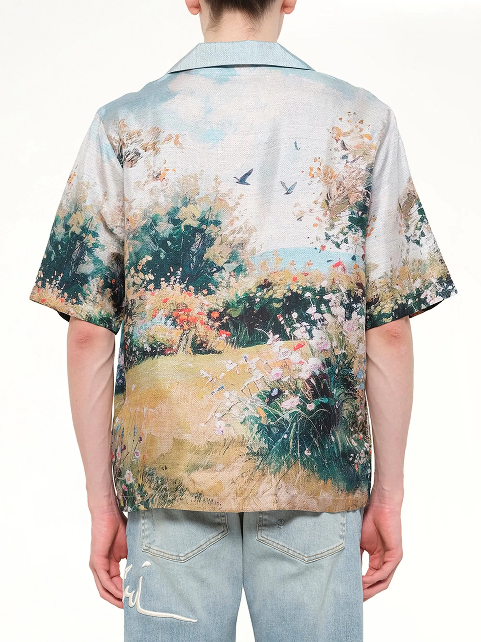 Chateau Fountain Camp Shirt in Multicolour sold by MARAIS product image thumbnail 5