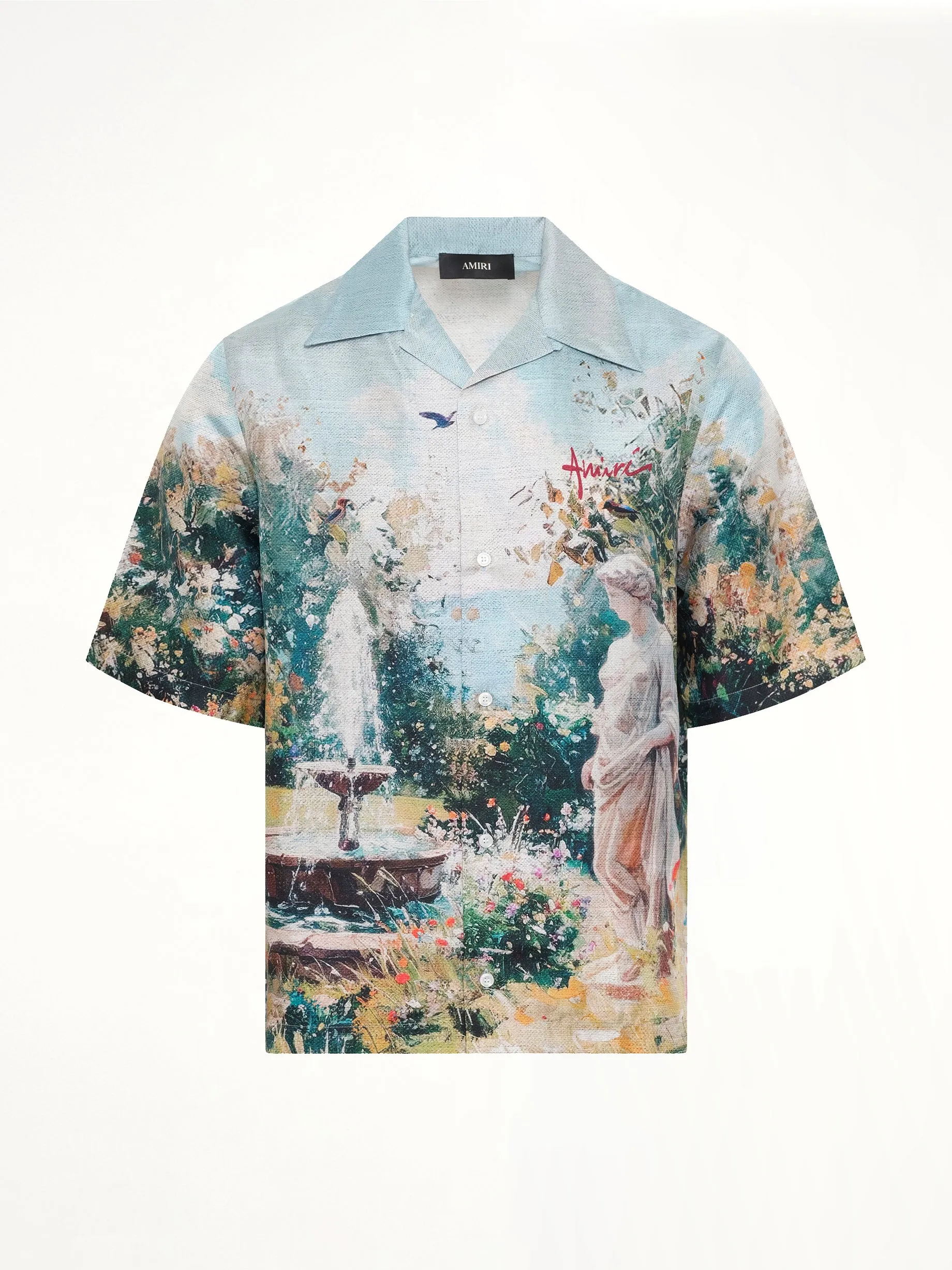 Chateau Fountain Camp Shirt in Multicolour sold by MARAIS product image thumbnail 2
