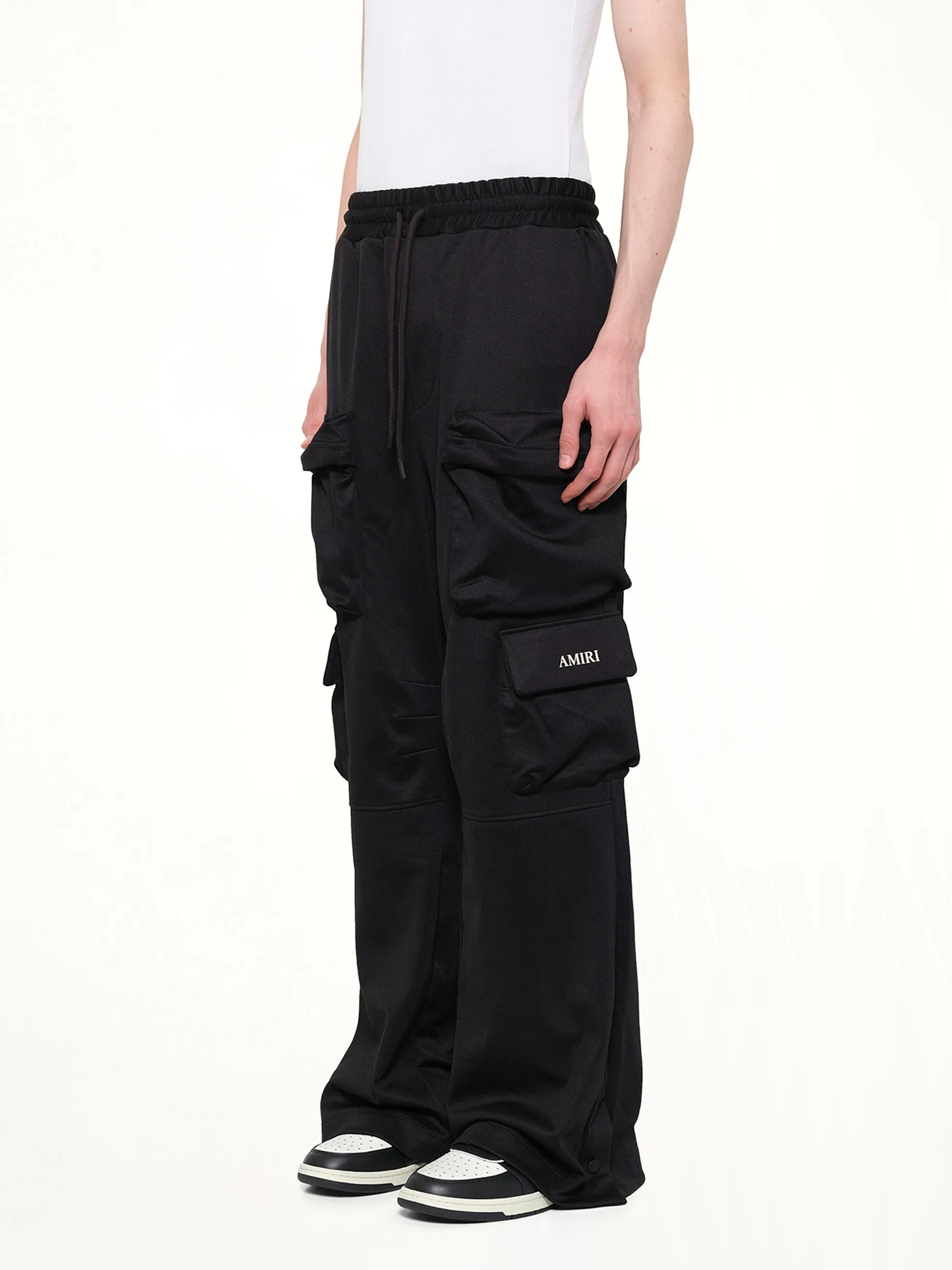 Cargo Track Pants in Black sold by MARAIS product image thumbnail 3