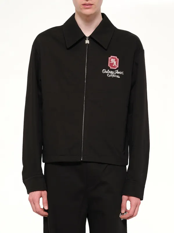 MA Chateau Jacket in Black made by AMIRI