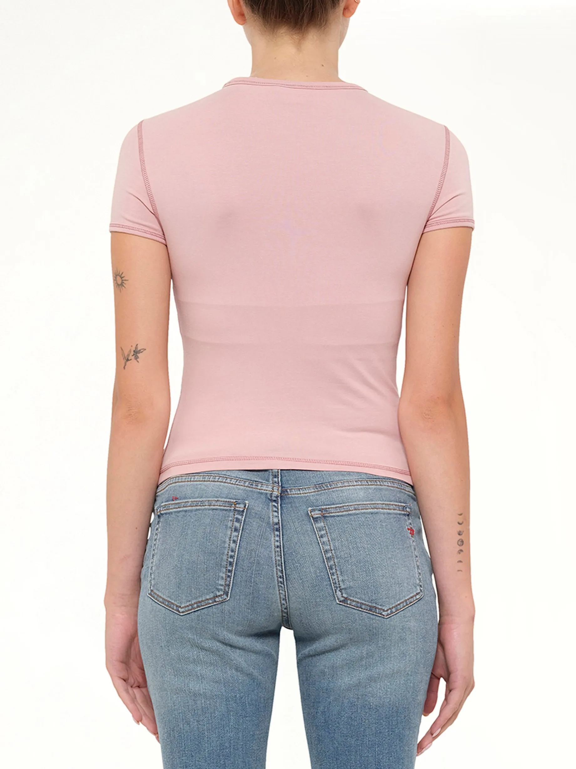 T-UNCUTIES-LONG-S5 T-Shirt in Pink sold by MARAIS product image thumbnail 5