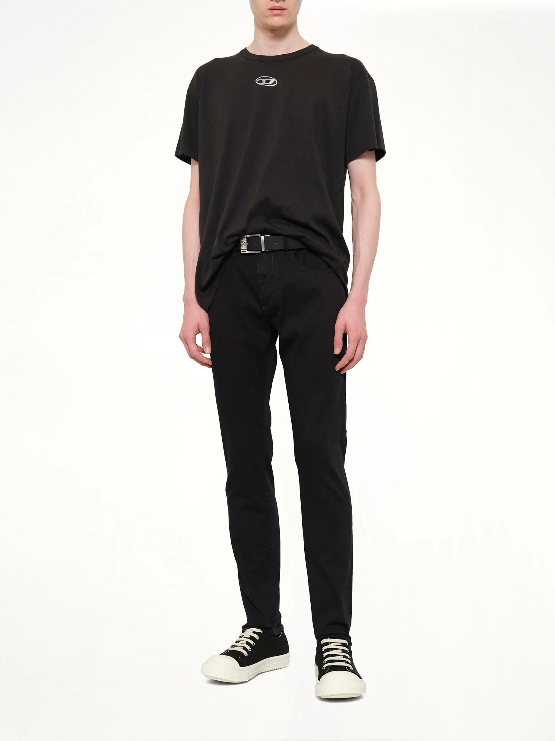 2019 D-STRUKT Slim Jeans in Black sold by MARAIS product image thumbnail 4